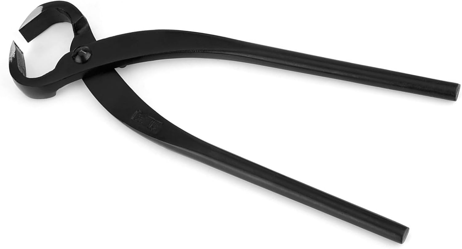 Bonsai Root Cutter, 205Mm Professional Grade Manganese Steel Alloy Concave Bonsai Tree Cutter Tool with Ergonomic Handle, Multipurpose Gardening Tool for Branch and Roots image number 2