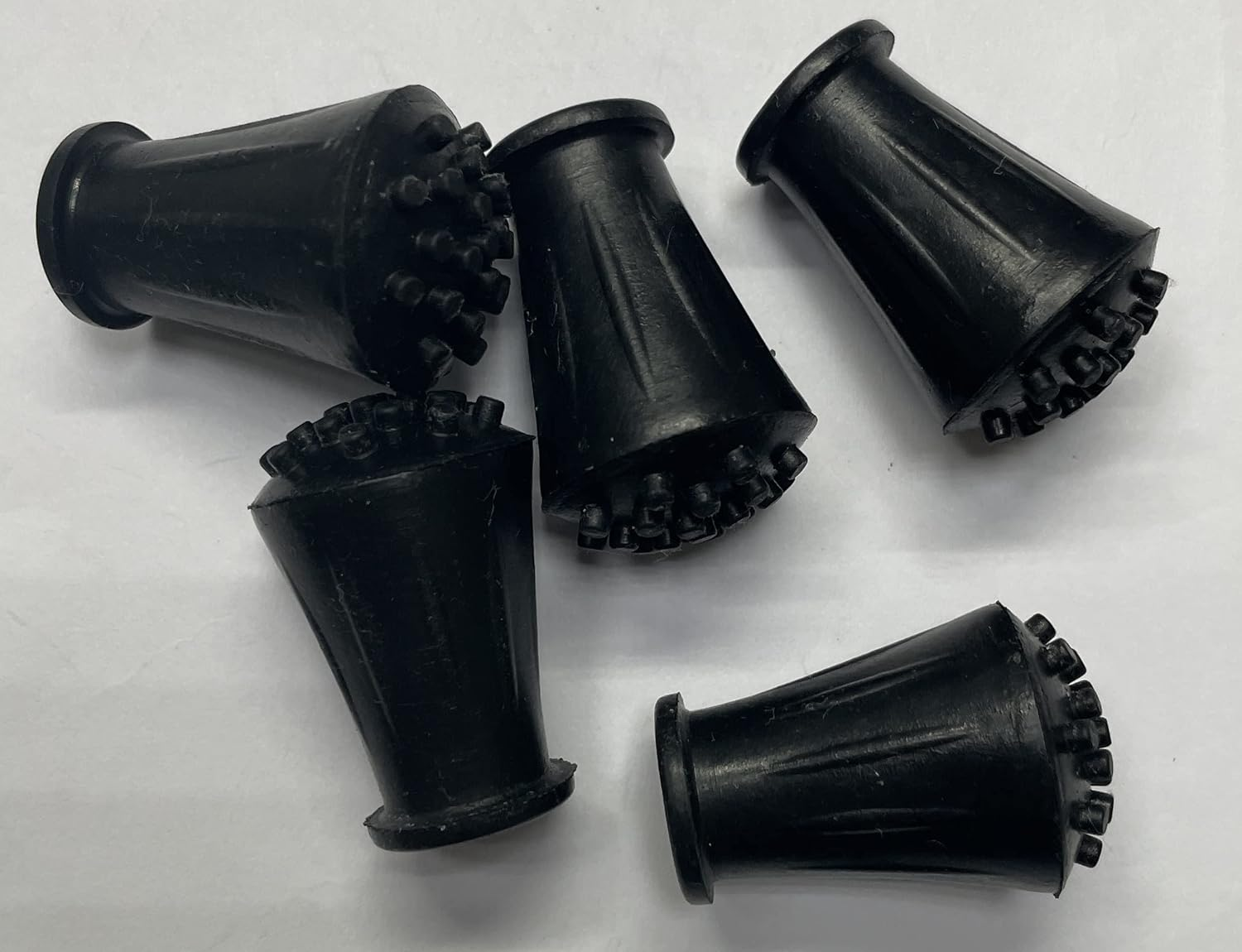 Protection Force for 3/8" 9Mm (Pack of 12) round OD Tubing End Chair Leg Stick Ferrule Furniture Feet Rubber Cap Cup Pad Cover Floor Plug Protectors image number 1