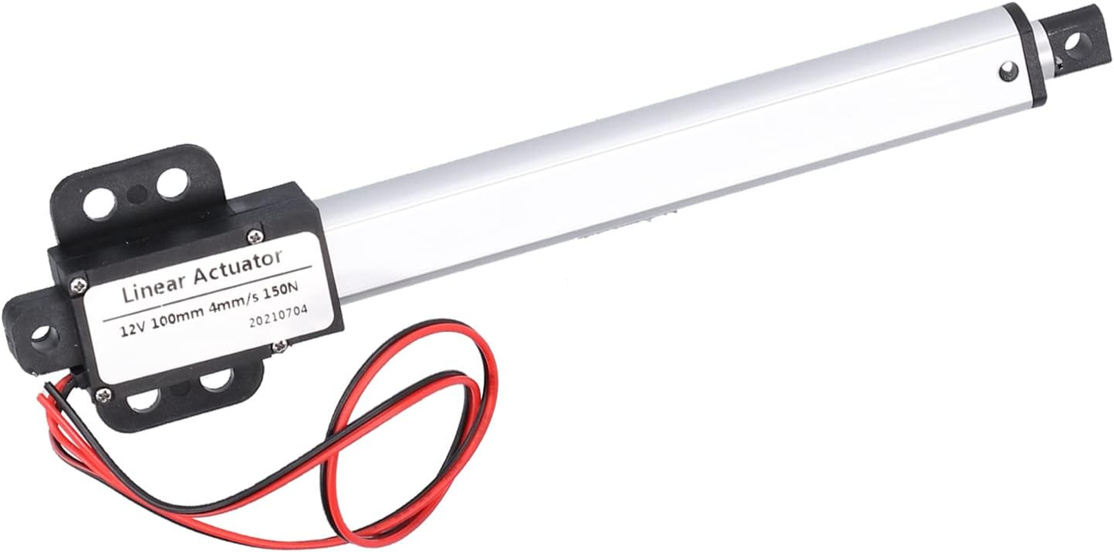 12V Linear Actuator, 100Mm Stroke, Internal Limit Switches for Home Appliances, Automotive Industrial Use (Stroke 100Mm-4Mm/S-150N) image number 5