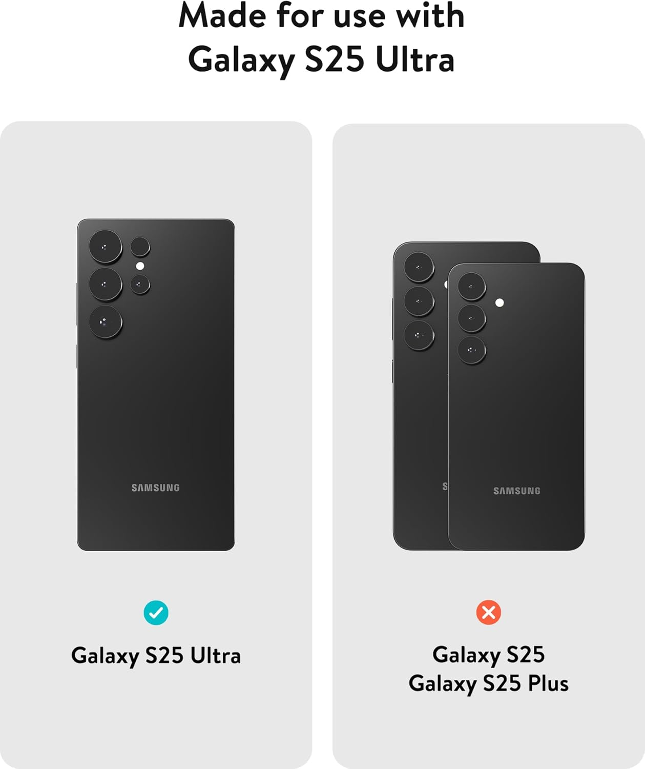 Mous for Samsung Galaxy S25 Ultra Case Magsafe Compatible - Limitless 6.0 - Navy Blue - Protective Shockproof Phone Cover image number 3