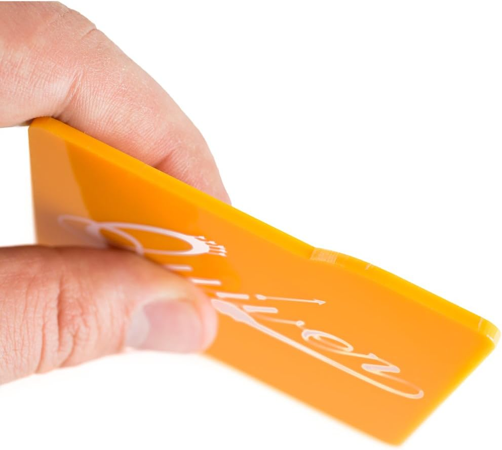 Quiver Time Orange and Purple Card Dividers & Separators Set, 7 Pieces, Add-Ons for Extra Organization of the Quiver Card Carrying Cases, Ideal for Tabletop Gaming, Trading Cards, Figures, and More image number 2