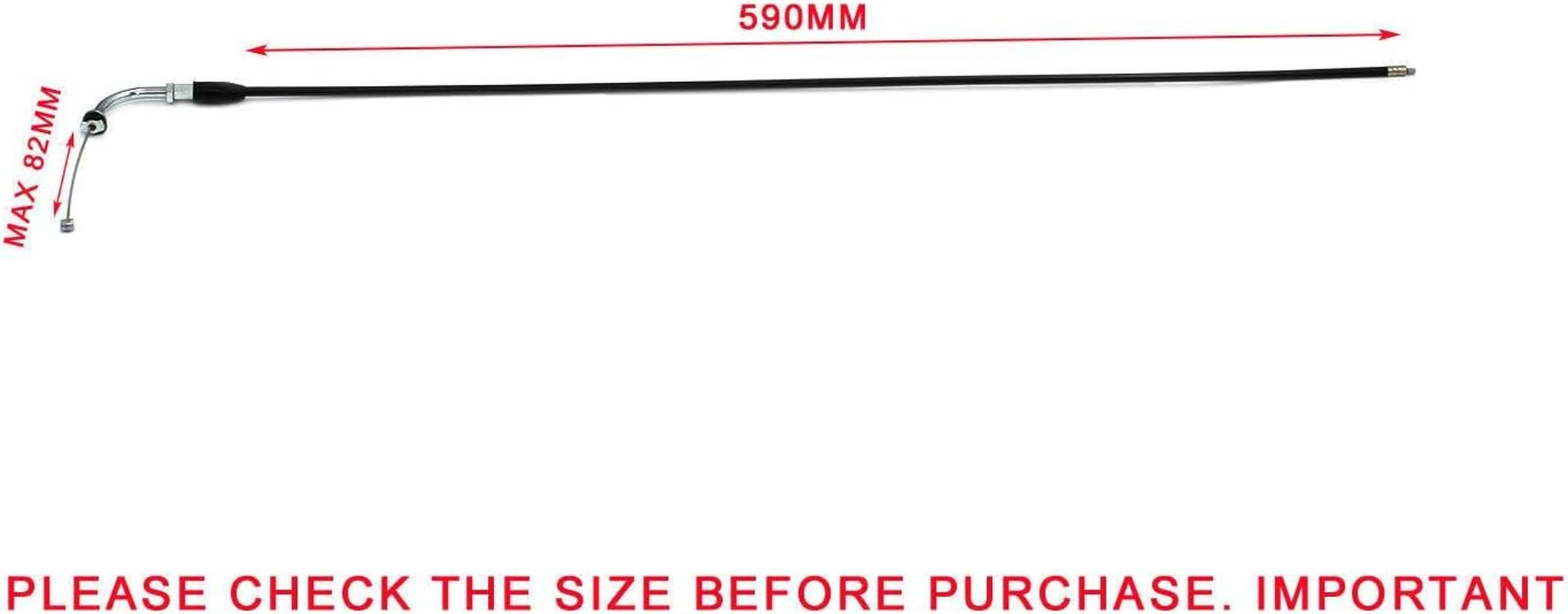 TDR Throttle Cable for Monkey Z50A Z50J Z50R Gorilla Puppy70 Aftermarket Replacement Parts Replica Style Motorbike ATV Scooter