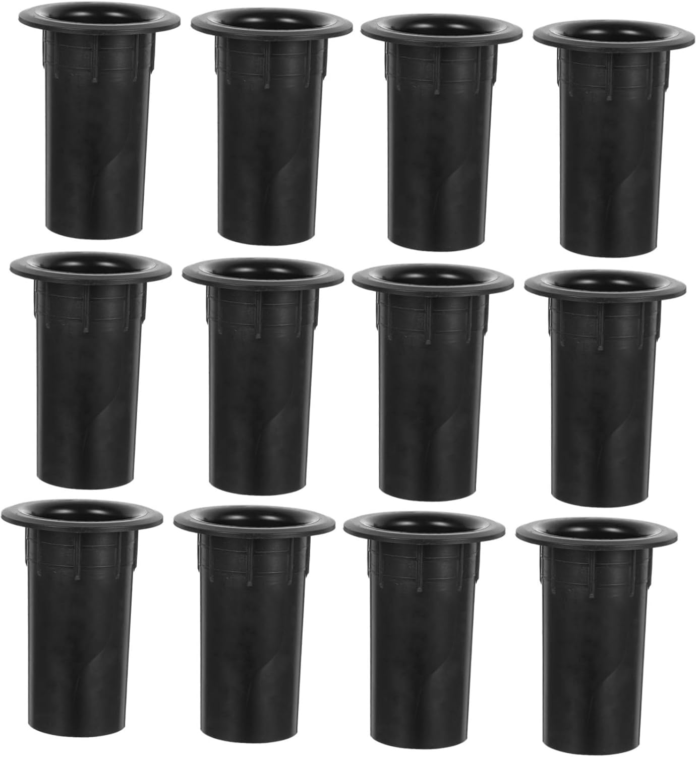Mikinona 12Pcs Replacement Subwoofer Port Tube for Audio Punching Bag Plastic Bass Reflex Tube Speaker Accessory for Subwoofer Air Outlet Plastic Speaker Port Air Outlet image number 3