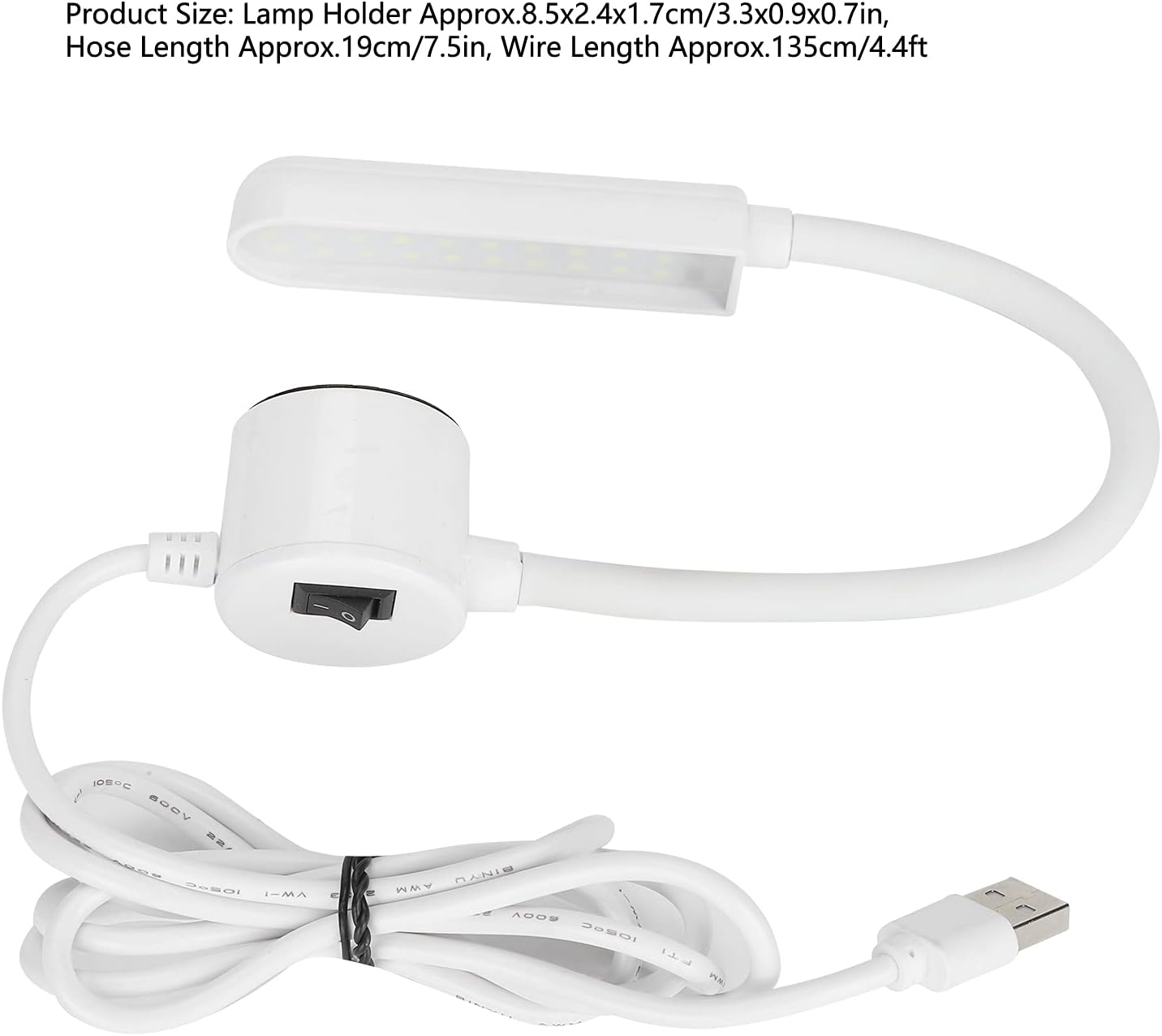 Magnetic Light, Sewing Machine Light Multifunctional Eye Protection with Magnetic Mounting Base for Workbench for Bedroom image number 4