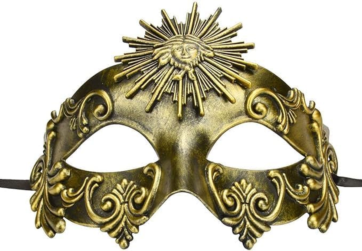 Masquerade Mask Halloween Mask Mardi Gras Mask for Men,Masquerade Mask image number 2
