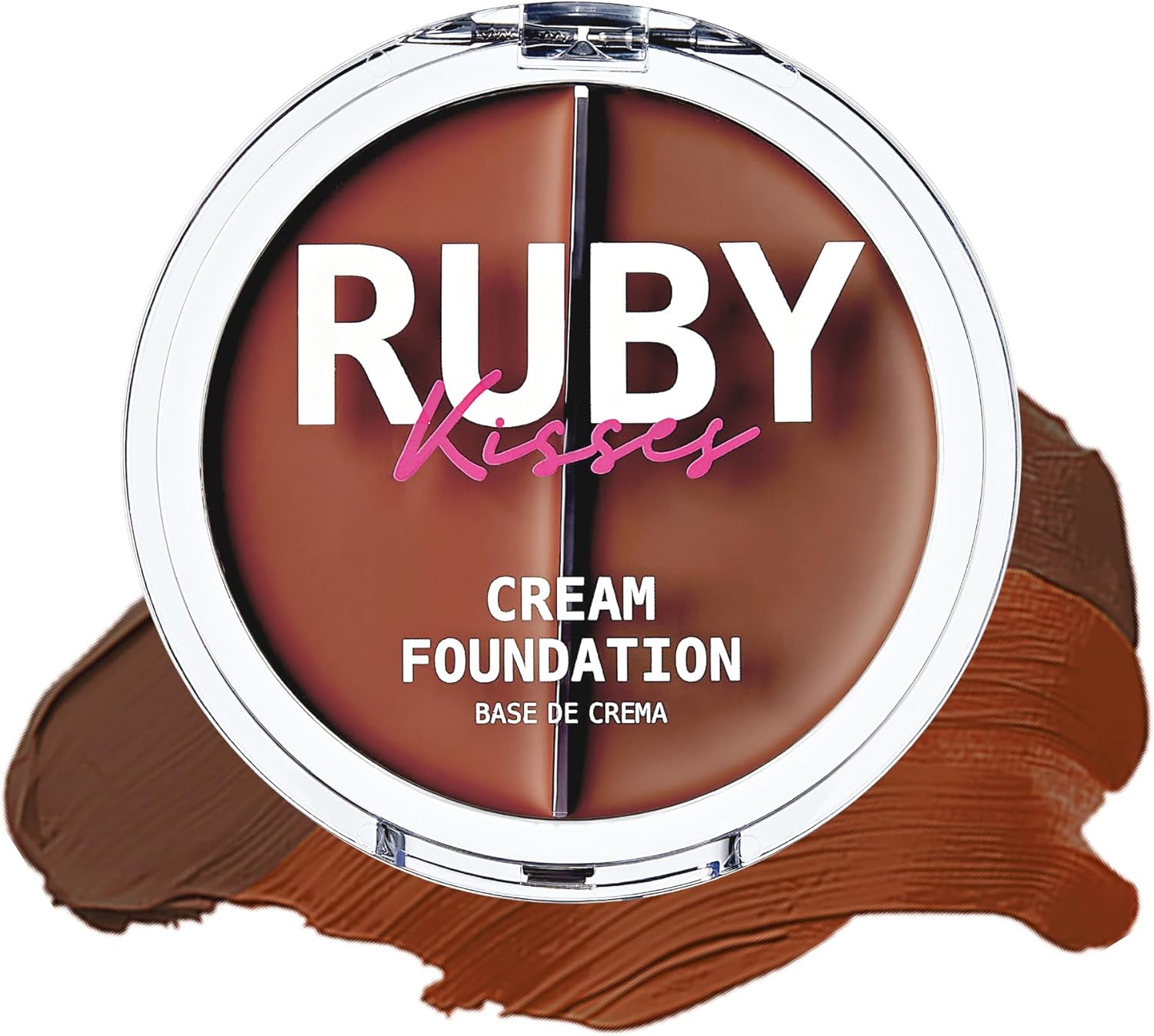 Ruby Kisses 3D Face Creator Cream Foundation & Concealer, 12 Hours Long Lasting, Medium to Full Coverage, Non-Greasy, Ideal for Makeup & Contour Palette (Level 13) image number 4