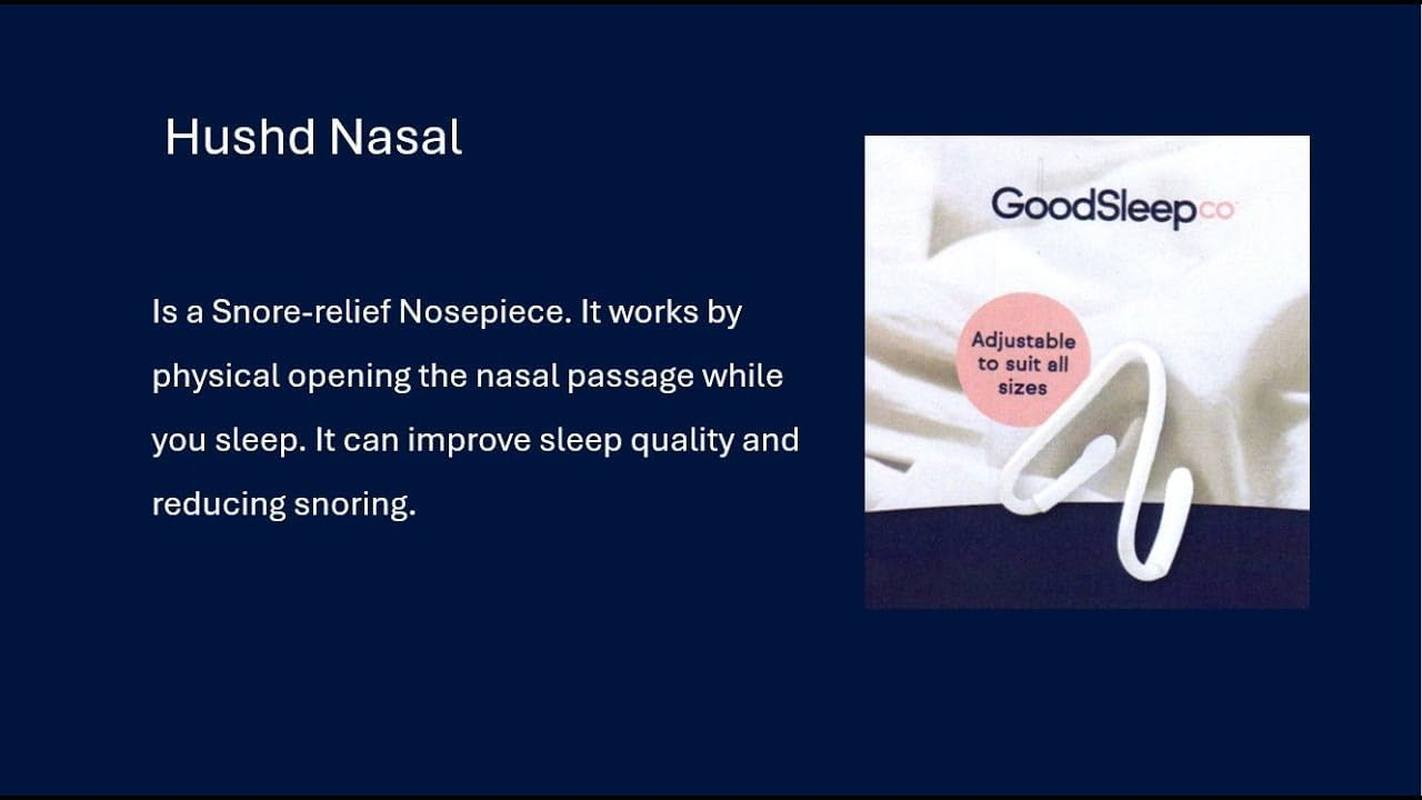 Hushd Nasal Dilator Twin Pack | Opens the Nasal Passage | Adjustable, One Size Fits All | Reduces Snoring | High Comfort | Nasal Opener for Better Breathing & Sleep | anti Snoring image number 5