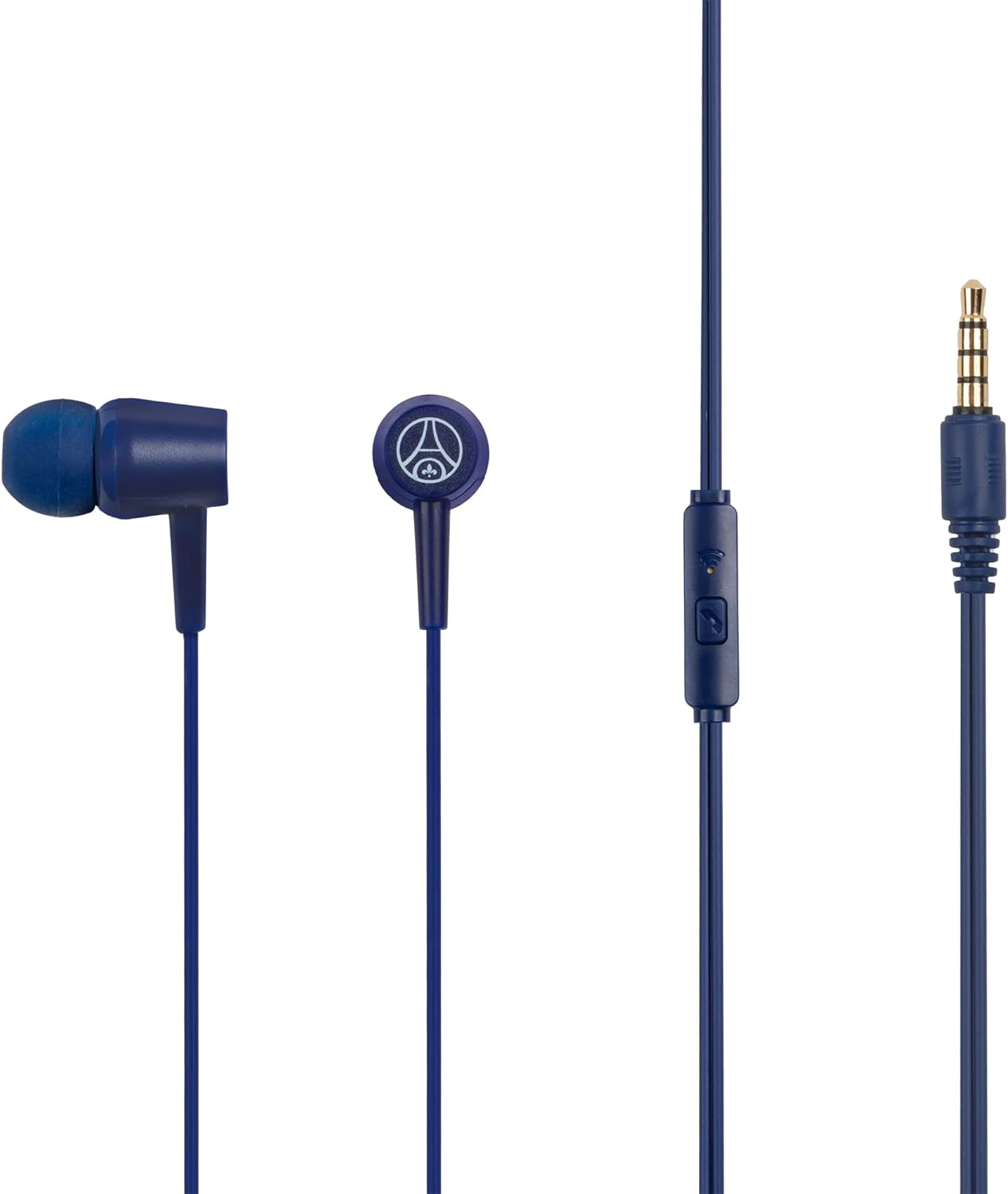 Konix PSG Wired Headphones - 10Mm Speaker - Built-In Microphone - 3.5Mm Jack - 1.4M Cable - Blue image number 2