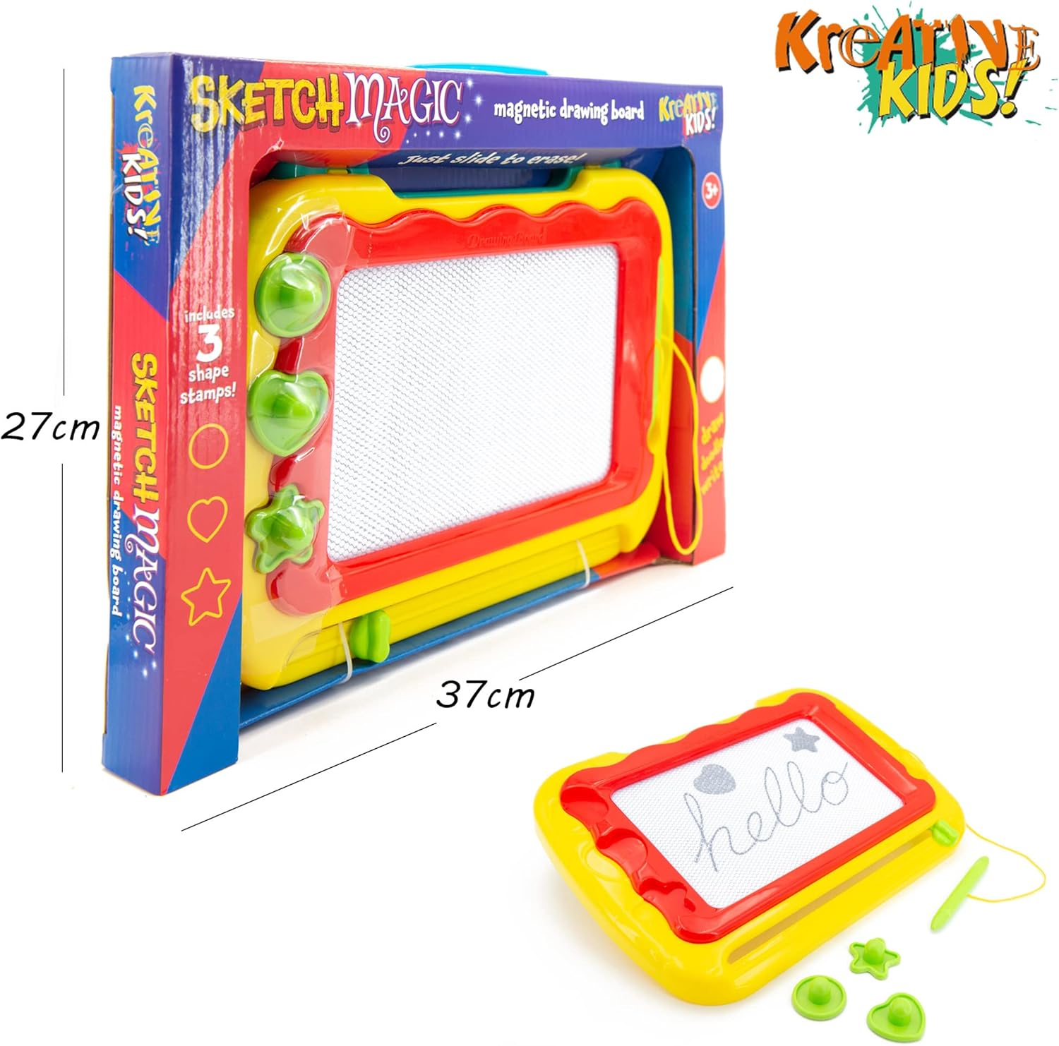 Kandy Toys Magic Writer Magnetic Drawing Board image number 4