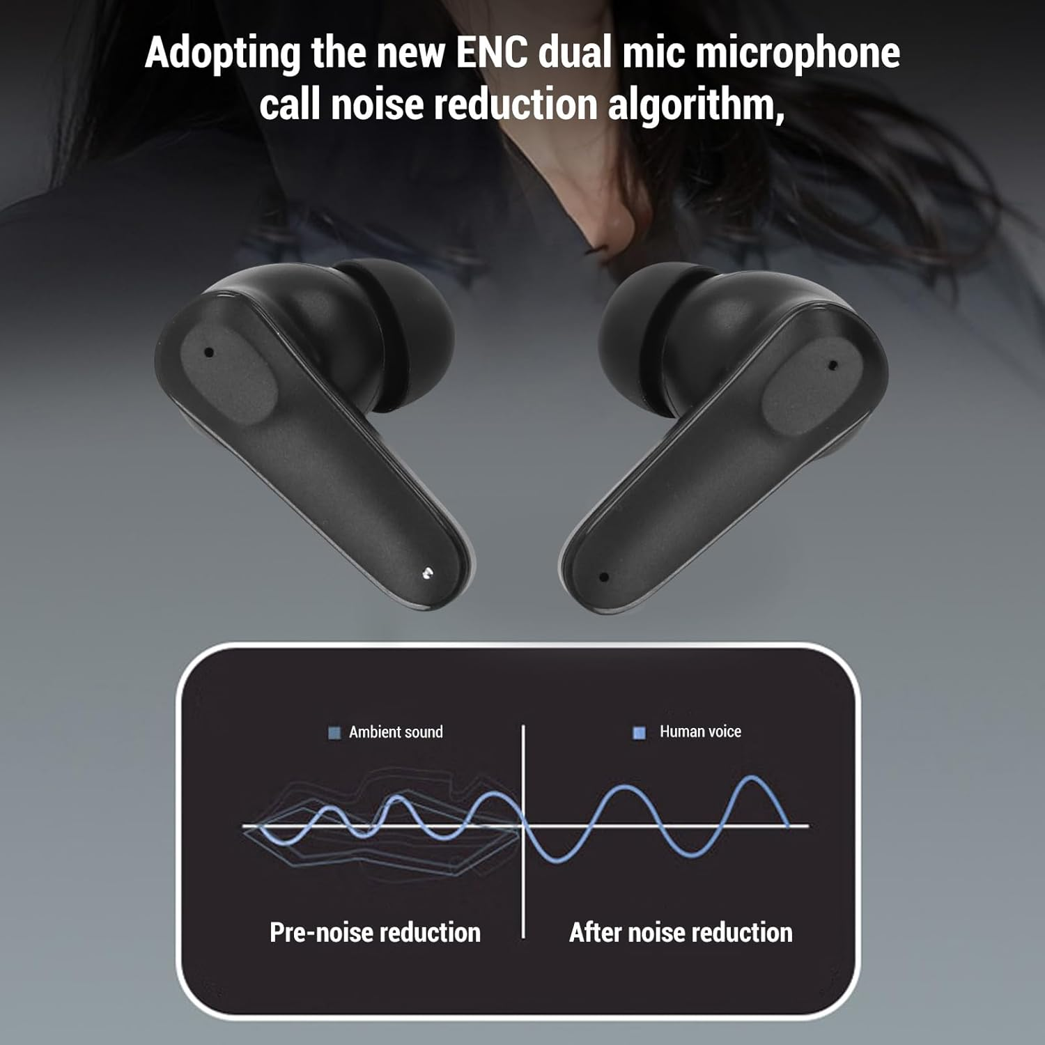 Language Translator Earbuds, Supports 114 Languages Online Translation Real Time, AI Translator Headphones, Bluetooth Voice Translator Earbuds for Conference Travel Lecture image number 4