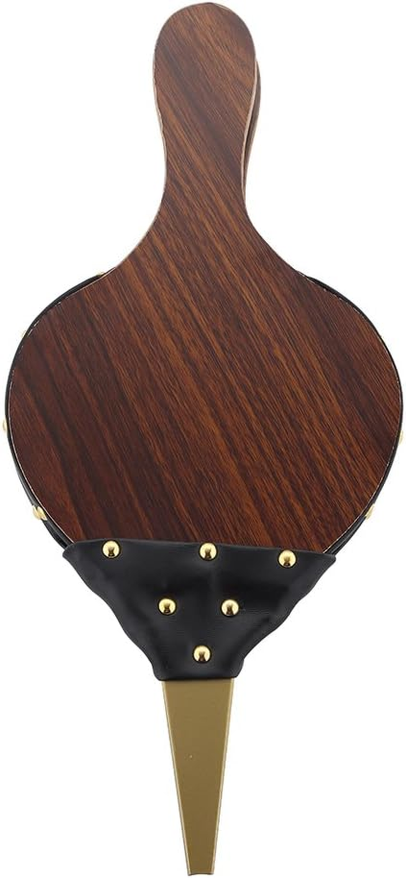 Fireplace Bellows 40Cm X 18Cm Wood Barbecue Air Blower Bonfire Campfire Brown image number 1