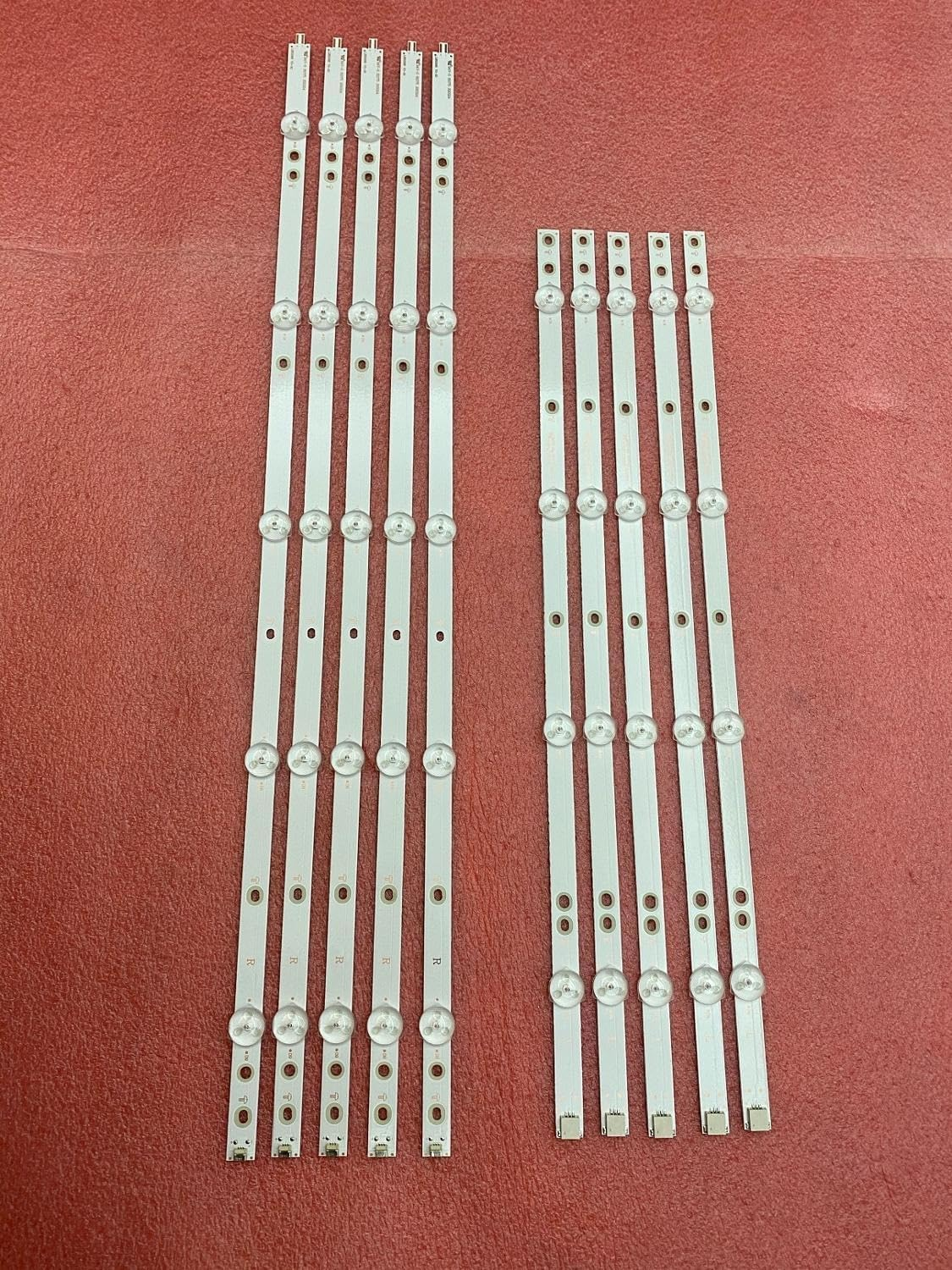 LED Backlight Strip for 50PUS6272 50PUS6201 50PUS6503 50PUS6753 50PUS6262 50PUS6162 50PFK6550/12 LB50082 LB50086 LB50089 V0 (Color : Kit 10Pcs for 1 TV) - 5 Kit For 5 Tv image number 2