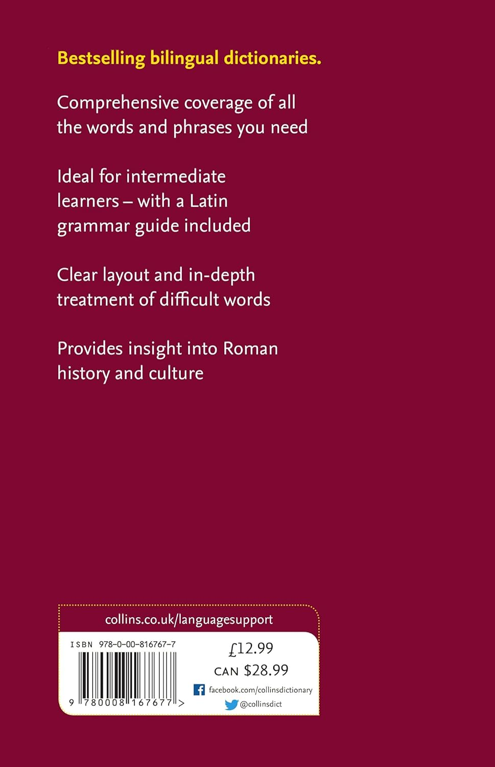 Collins Latin Dictionary and Grammar [2Nd Edition]: Your All-In-One Guide to Latin image number 3