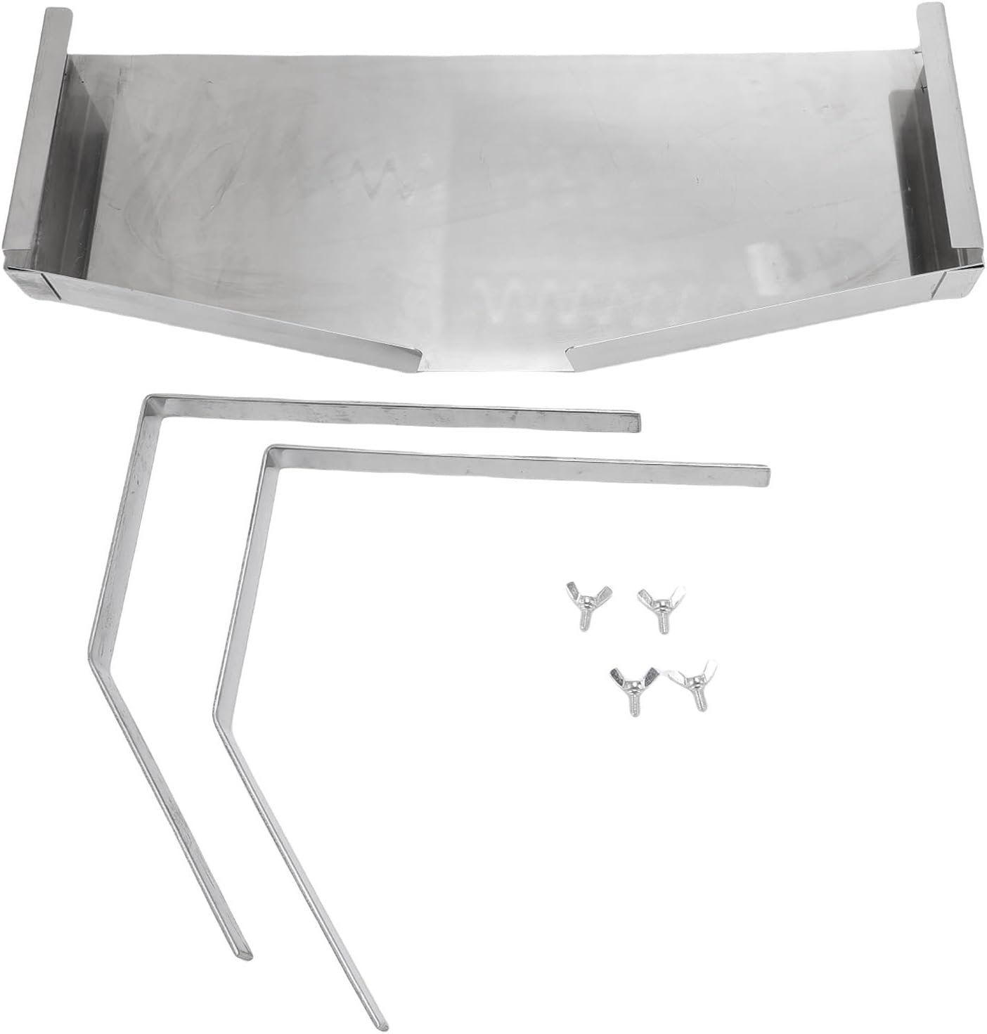 Honeycomb Frame Display Stand Comb Honey Display Stand Stainless Steel Honey Uncapping Holder for Beekeeping Restaurants Bakeries