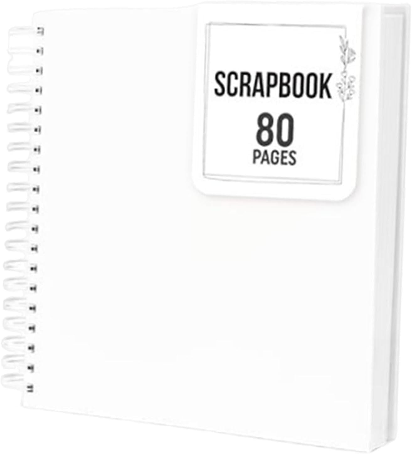 Vaveren Scrapbook Photo Album Wedding Anniversary Memory Books Gift Shower Family Birthday Craft Project DIY DIY Scrapbook Album, Black