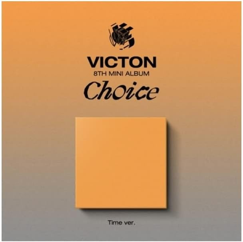 VICTON Choice 8Th Mini Album Time Version Cd+84P Photobook+2P Photocard+1Ea Trilogy Card+1Ea Paper Stand+1P Neon Photo(Time Version) or 1Ea Key Ring(Free Version)+Tracking Sealed image number 3