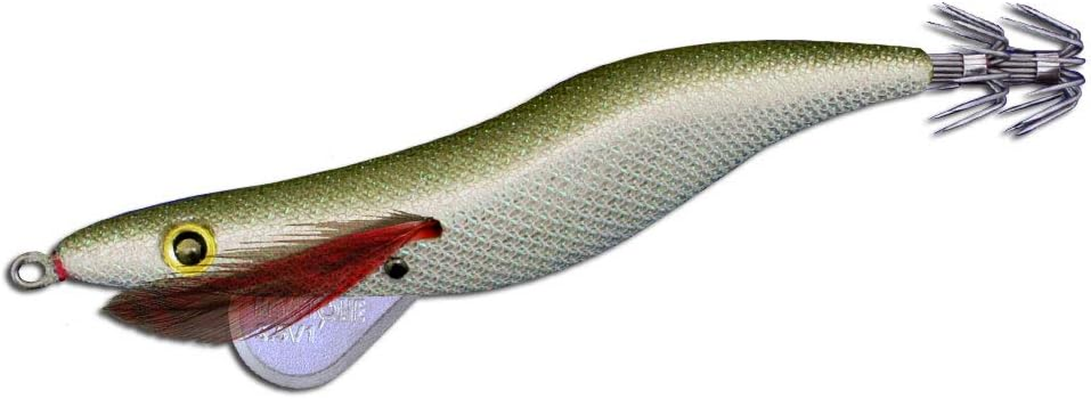 Egi Sharp Egisharp No. 3.5 V0 (15G) Real Bait Olive