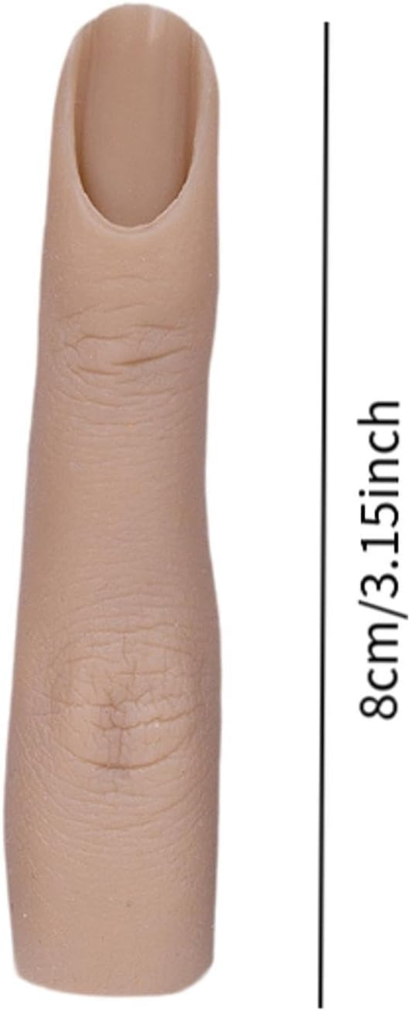 JAYIOLA Practice Fingers for Acrylic Nails, Nail Practice Fingers, Fake for Training image number 2