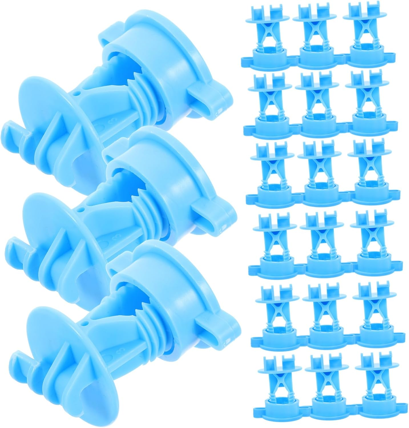 BESPORTBLE 250Pcs Replacement Fence Insulators Electric Fence Wire Insulators Material Insulating image number 1