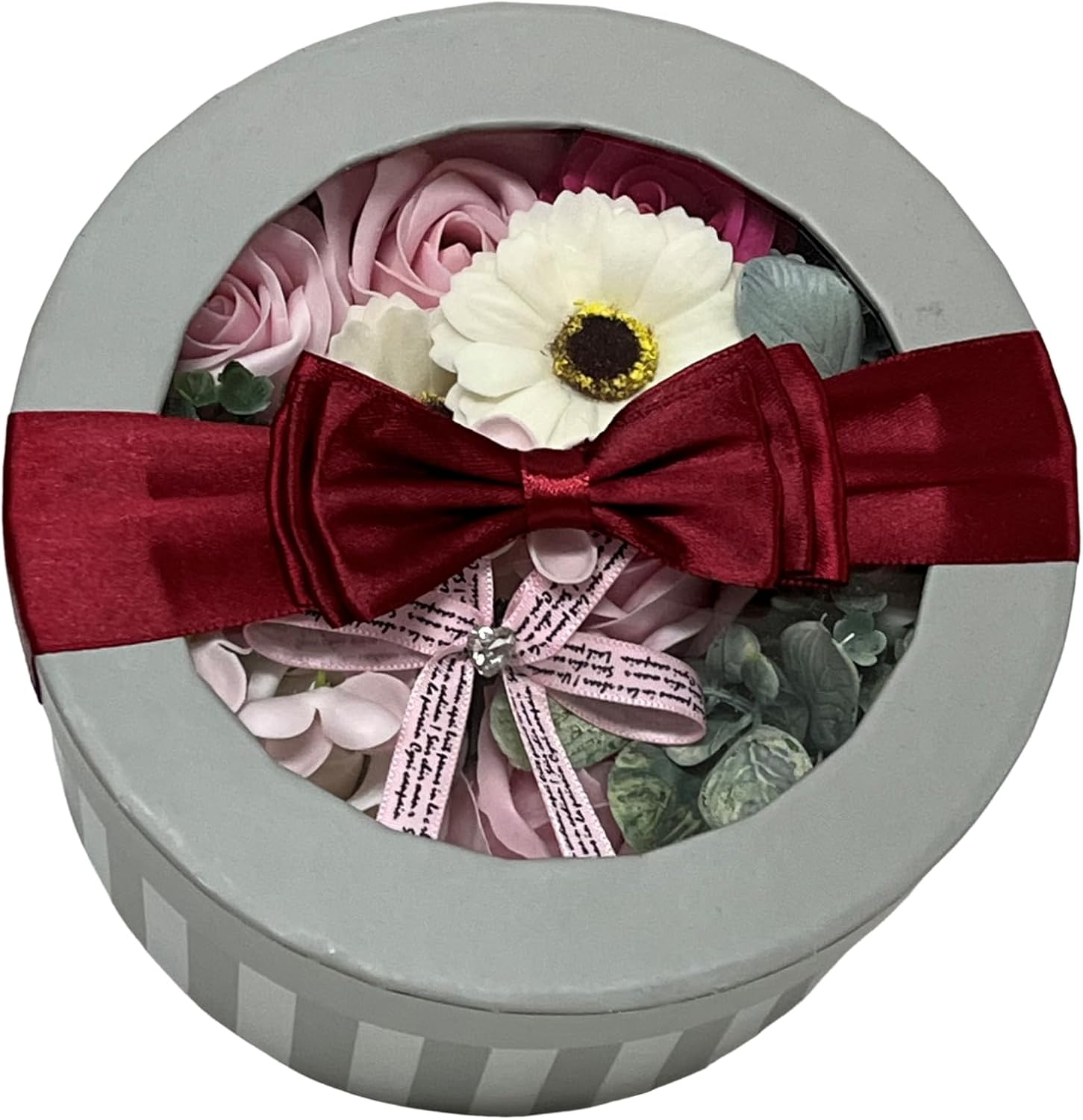 Q-FLA 786204 Bath Fragrance, Bath Solution, round Box, M, Gy, Gift image number 1