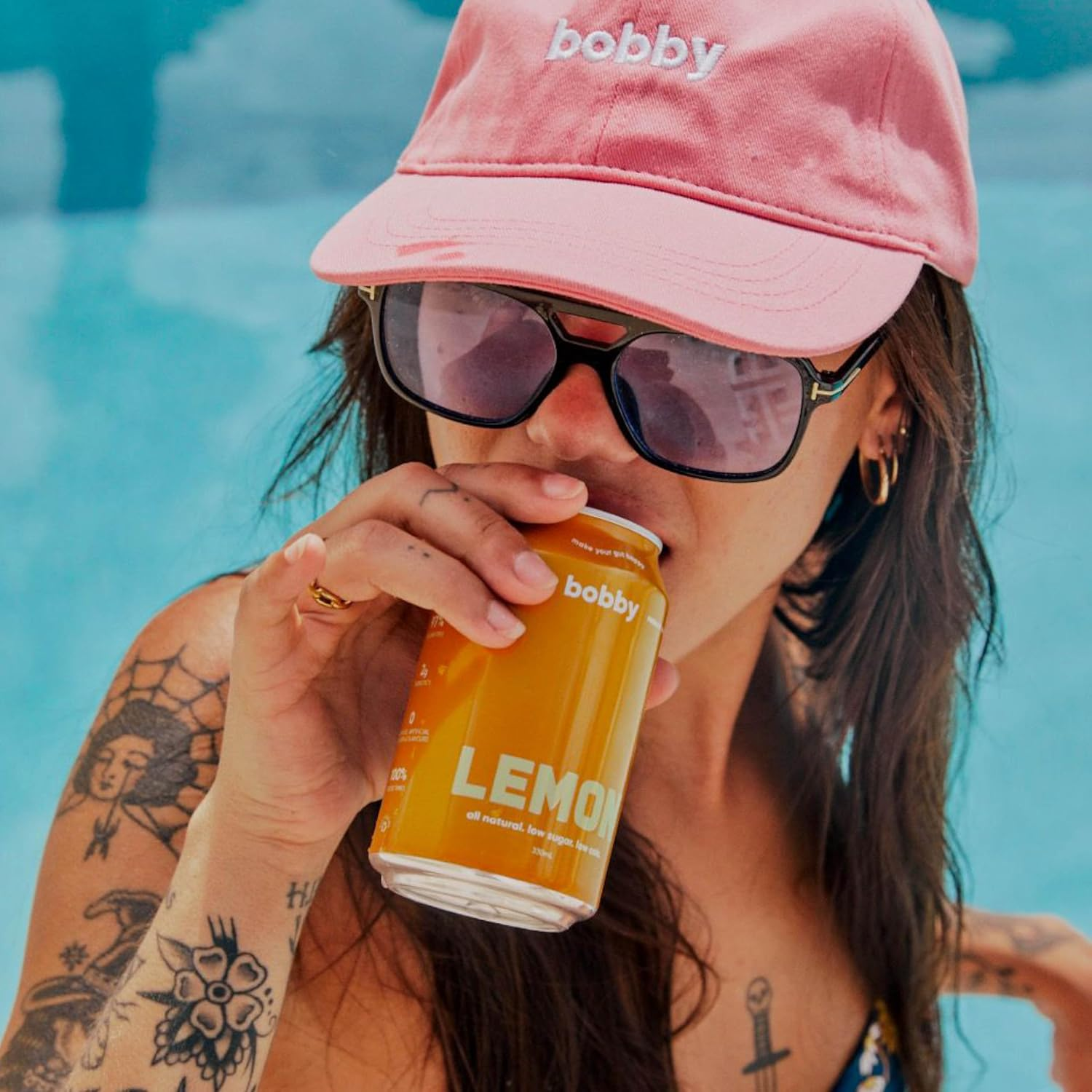 Bobby Lemon Flavoured Prebiotic Soft Drink 12 Pack of 330 Ml image number 2