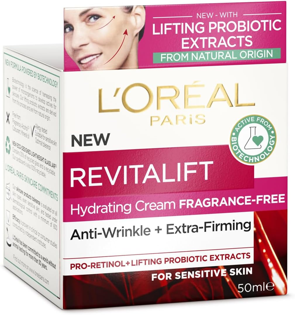 L'Or&eacute;al Paris, Day Cream, Smoothing & Firming, Revitalift Classic Fragrance-Free, 50 Ml image number 5