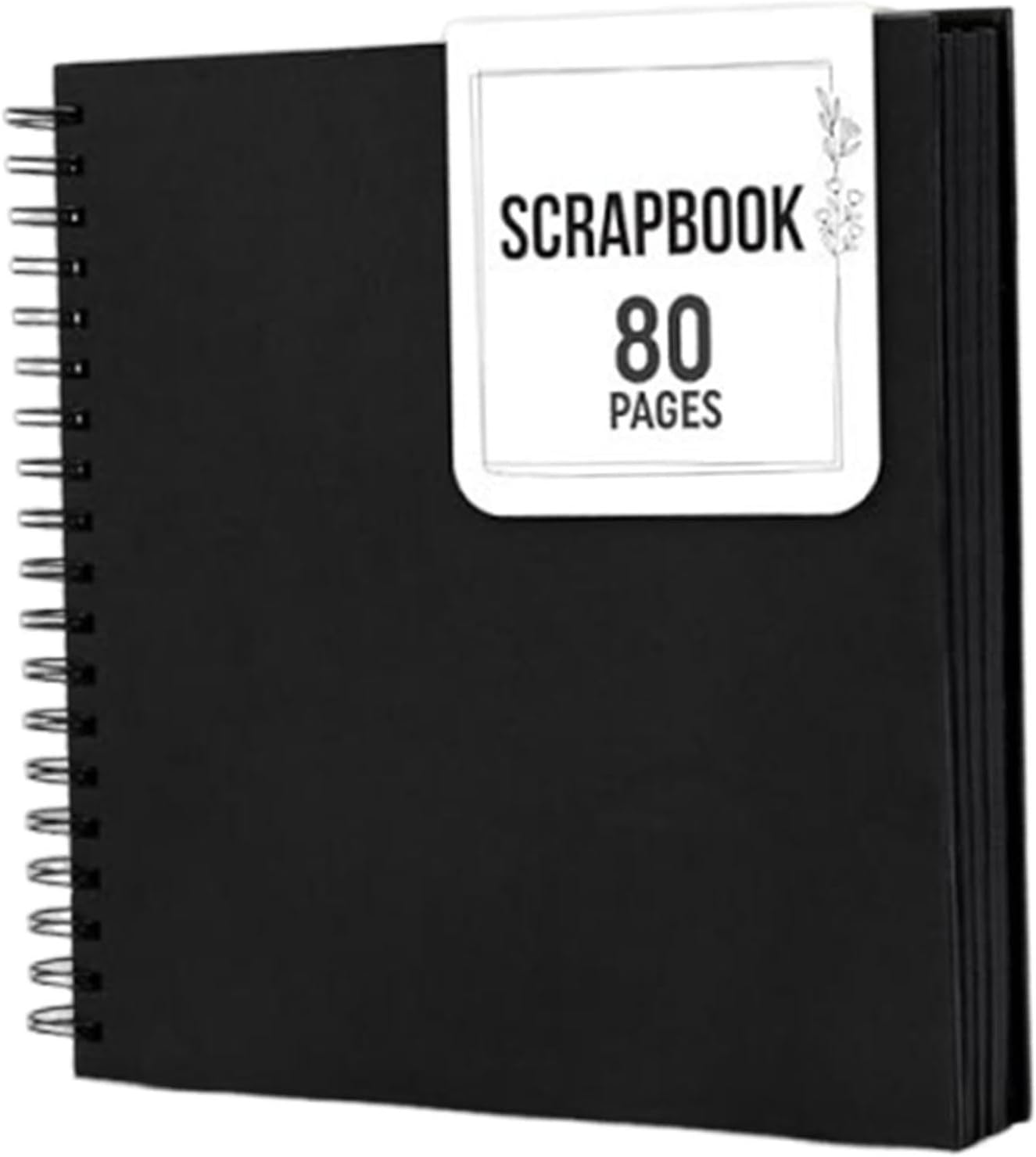 Scrapbook Photo Album DIY Photo Keepsake Album Wedding Anniversary Scrapbooks Albums Book, Black