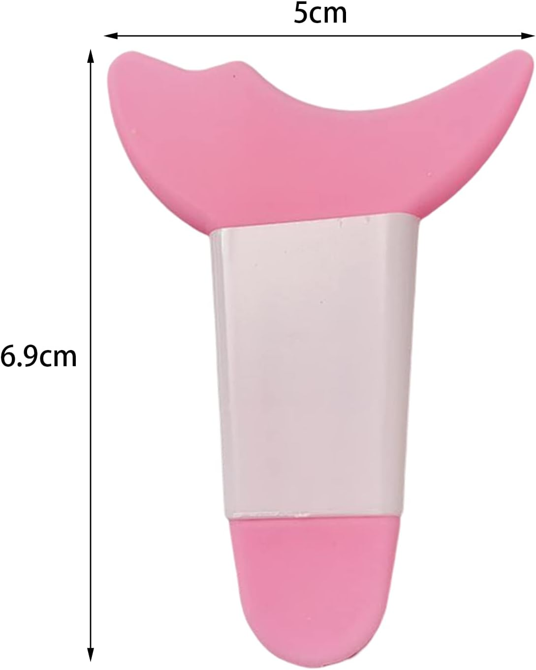 Silicone Eyeliner Stencils, Eyeliner Stencils Wing Tips, Silicone Eyeliner Aid, Silicone Template Beginners Makeup Tool, Eyeliner Stencils Wing Tips for Beginners Women Girls, 6.9Cmx5Cm Pink - 5.7Cmx5Cm Purple image number 5