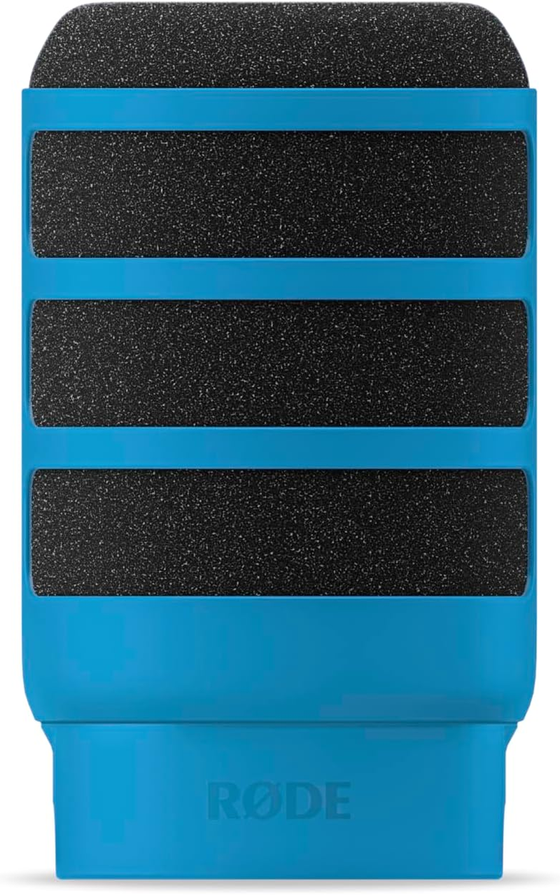 R&Oslash;DE WS14 Premium Pop Filter for Podmic and Podmic USB (Blue)