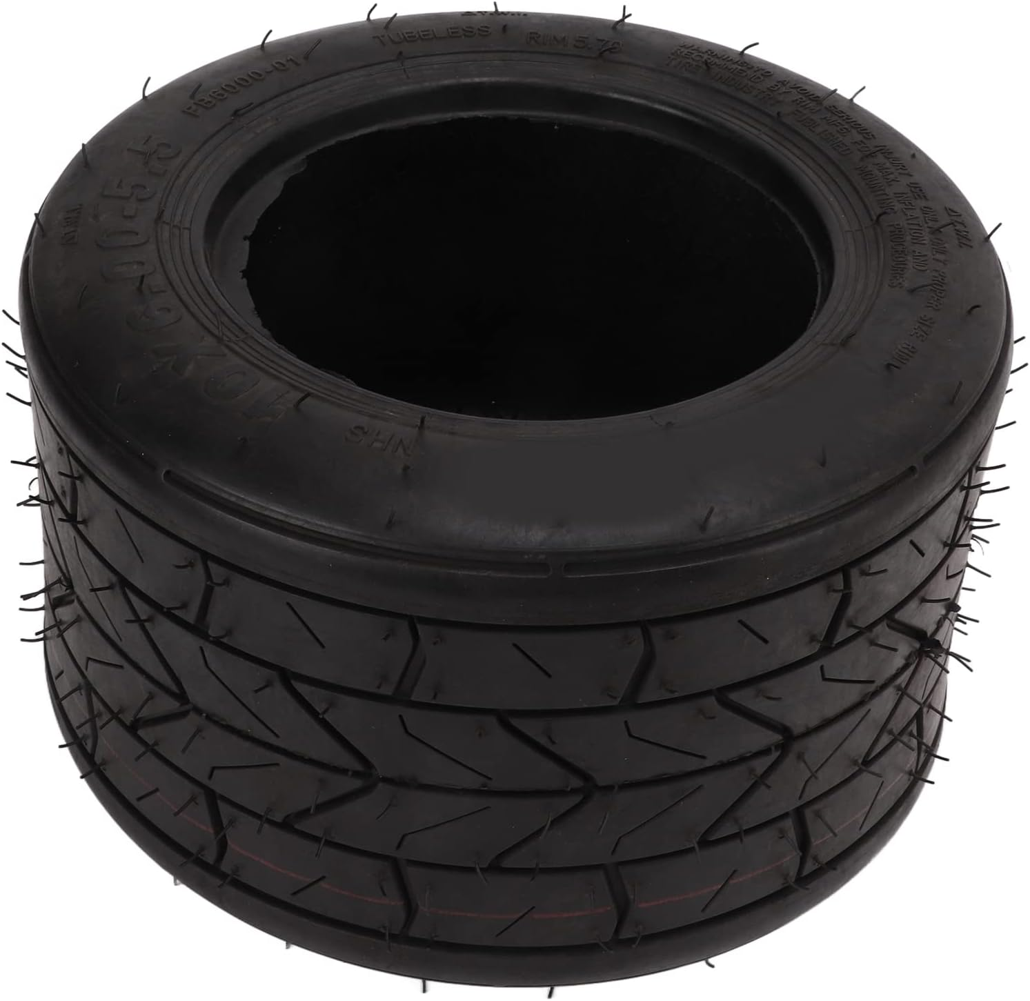 10 Inch Wide Tyre, 10 X 6.00-5.5 Vacuum Tyre, Durable for Motor for Electric Scooter image number 1