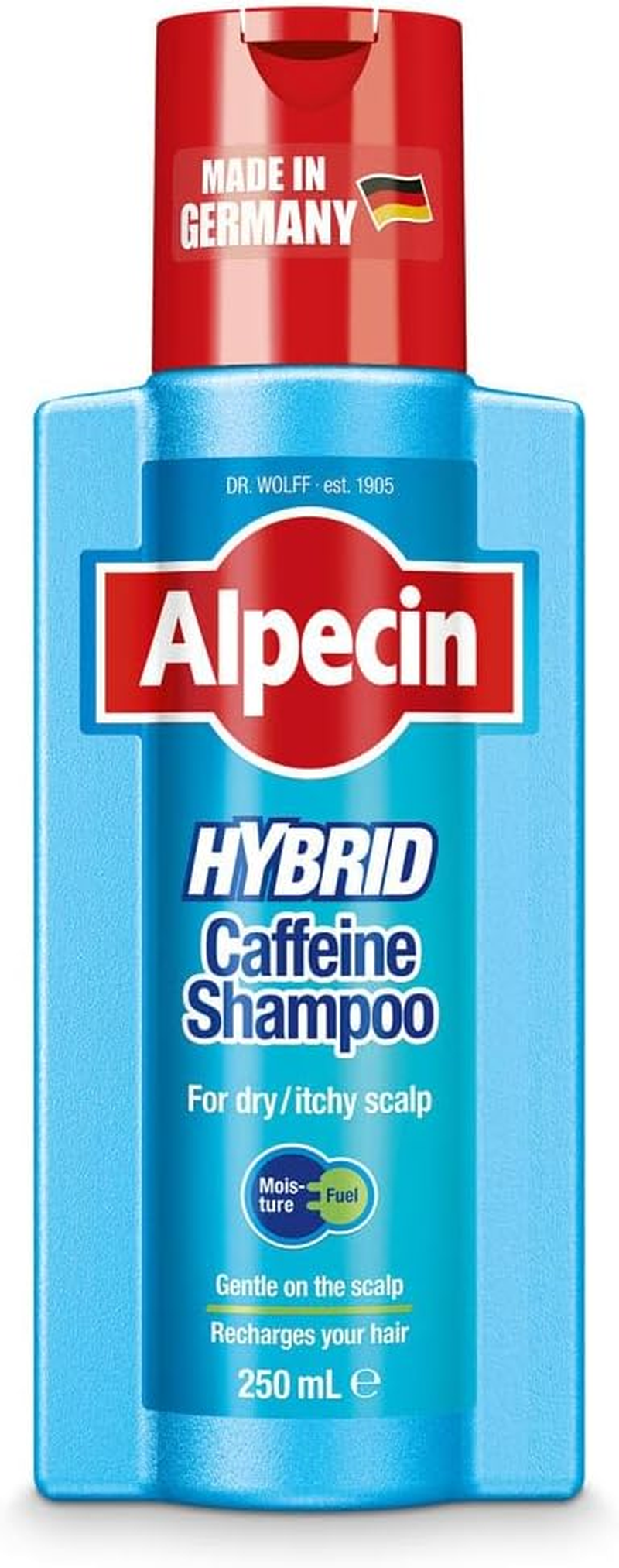 Alpecin Hair Loss Set - Alpecin Hybrid Caffeine Shampoo + Caffeine Liquid Forte 200Ml - Itchy Scalp & Hair Loss image number 6