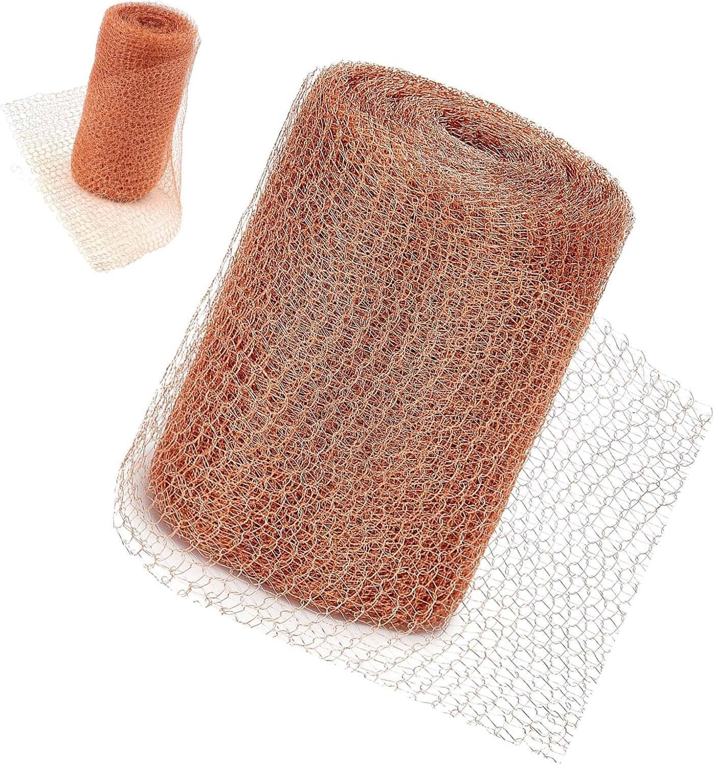 9.8Ft Pure Copper Slug Repellent Tape - Rat Control & Snail Deterrent for Gardens, Pet-Friendly Barrier Mesh, Indoor Use for Plant Protection image number 1