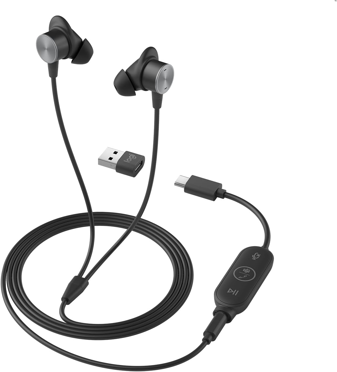 Logitech Zone Wired Earbuds image number 6
