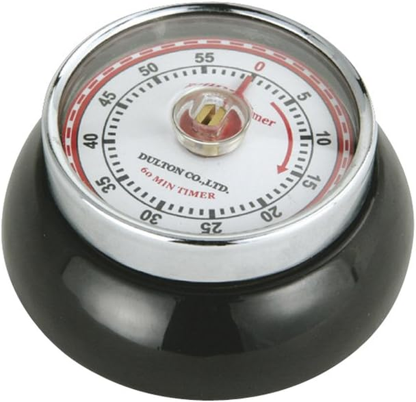 Zassenhaus Enameled Steel Speed Kitchen Timer with Magnet, Orange, 7 Cm Diameter X 3 Cm Height