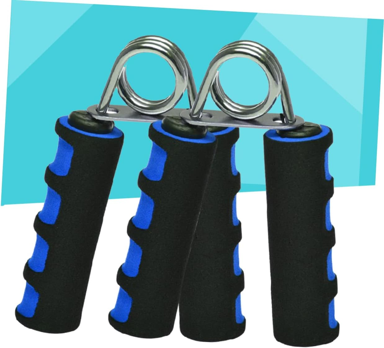 Toddmomy 2Pcs Pair Hand Grip Steel Grippers Forearm Wrist Heavy Strength Exercise Hand Grippers for Men for Gym Workouts and Arm Exercise