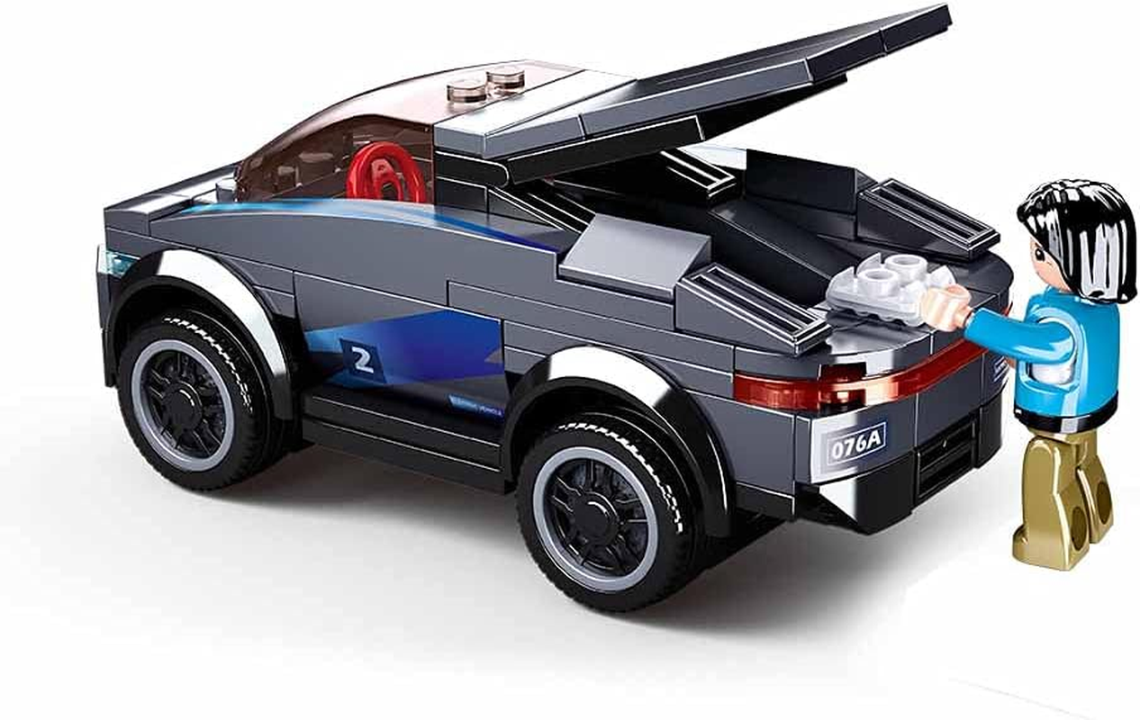 Sluban M38-B0901 Town Electric Car, Multicolored image number 3