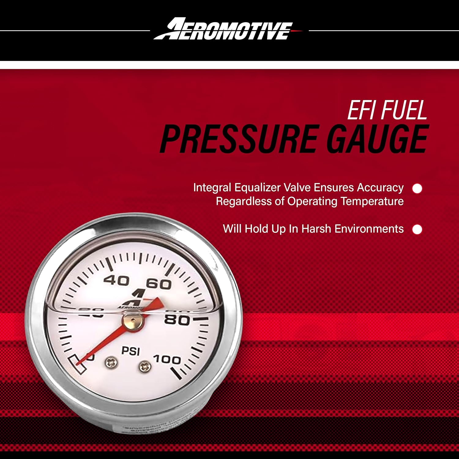 Aeromotive 15633 Fuel Pressure Gauge - 0 to 100 Psi image number 5