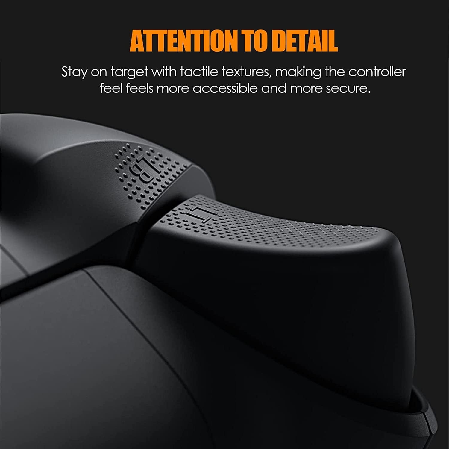 Bumpers Replacement LB RB Button for Xbox Series X/S Controllers,2 Pack Shoulder Trigger Buttons for Xbox Series Controller(Not for Elite Controller) image number 2