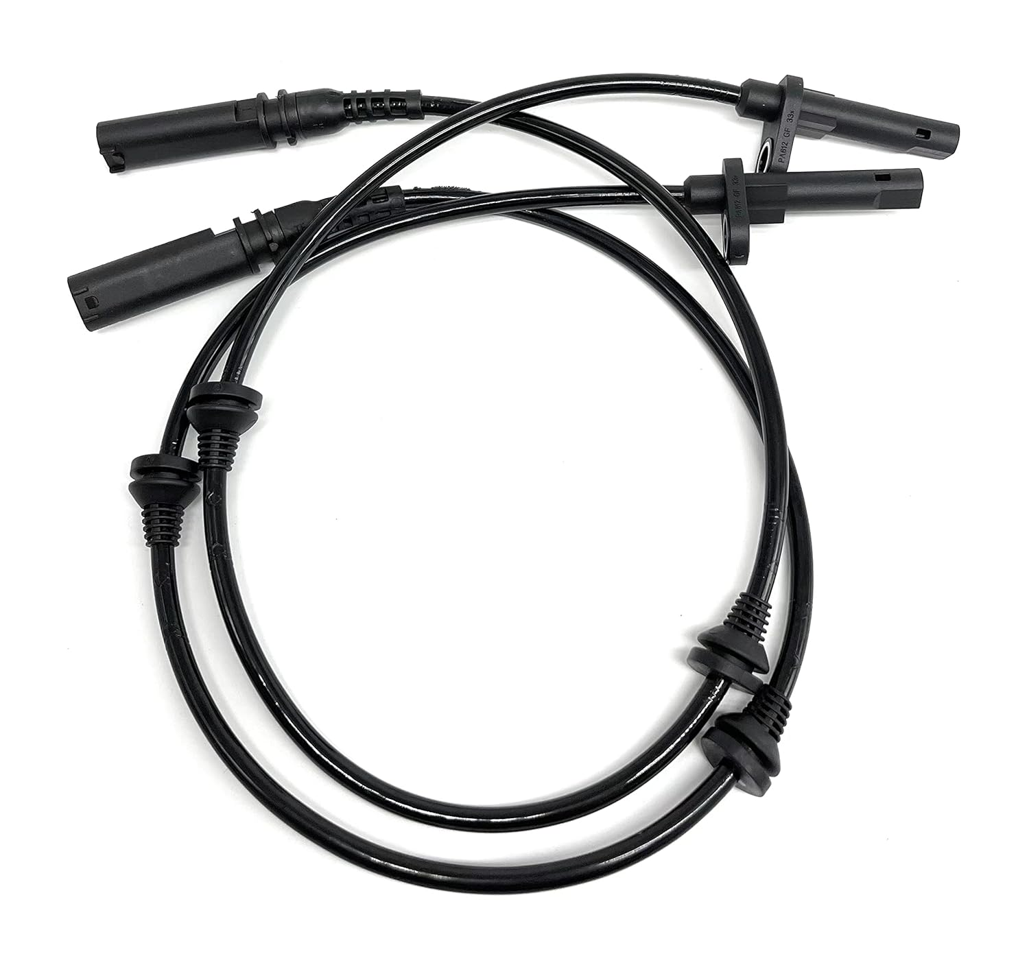 Broaug 2X Front L&R ABS Speed Sensor Automotive Replacement Parts for BMW X5 X6 2007-2018 34526771776 image number 3