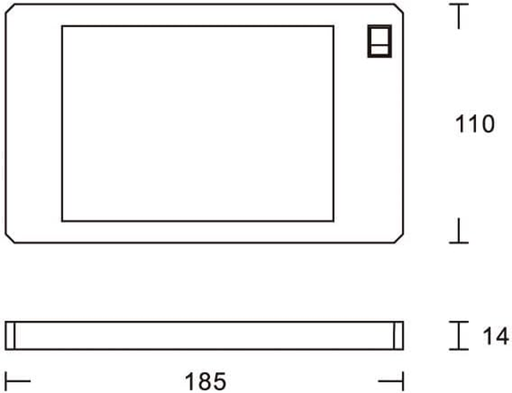 12V 24V 5W 5 Watt 48-LED Ceiling Slim Interior Boat Cabin Caravan Motorhome LED Light & Inbuilt Switch, Surface Mounted Lights image number 3