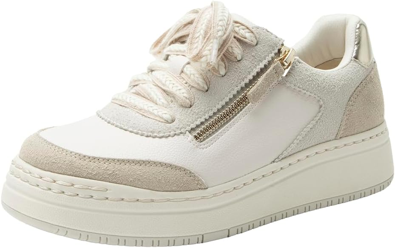 Alegria Women'S Averie Zipper Platform Tennis Shoes