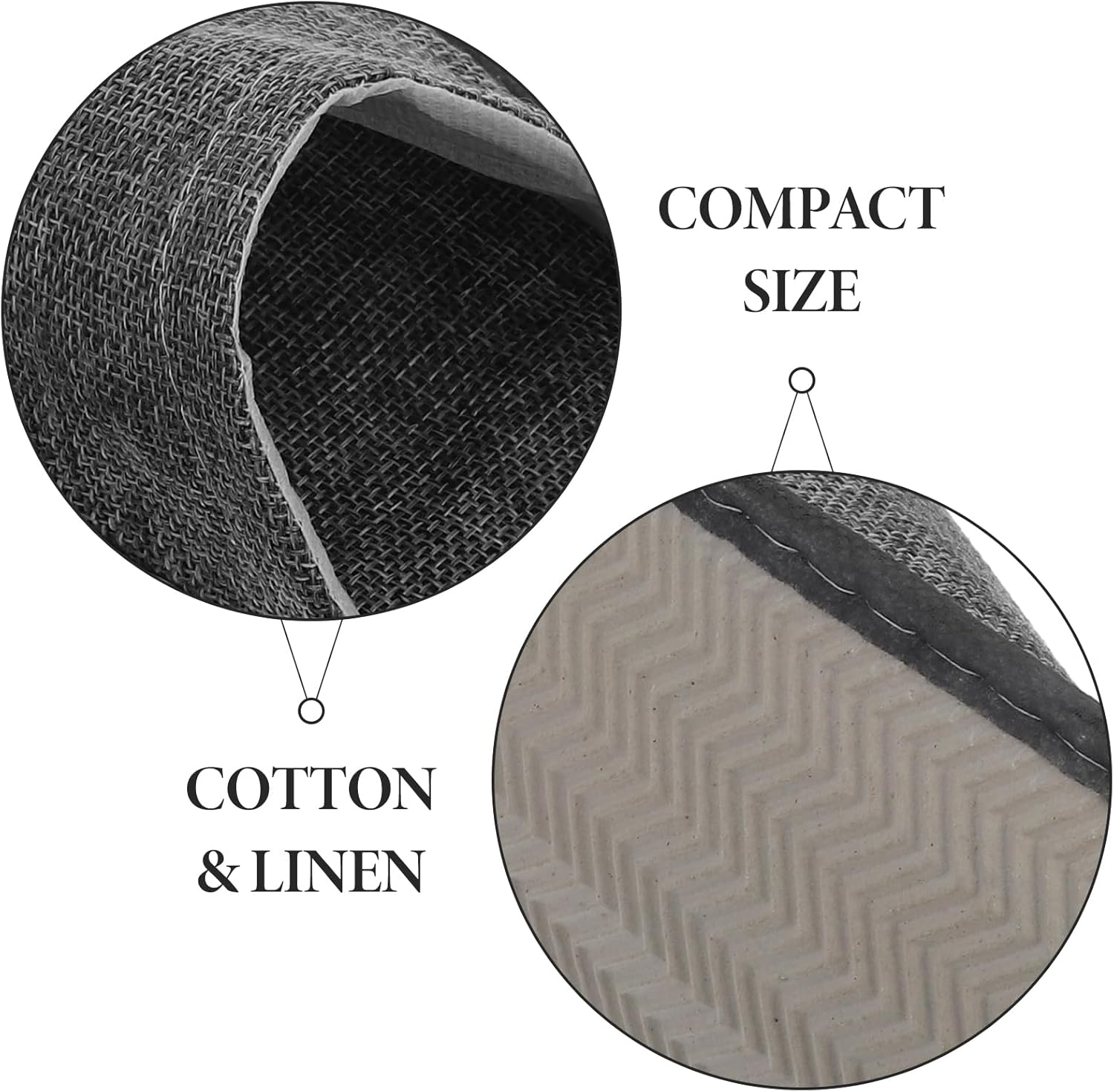 Healifty Slipper SPA Slippers Hotel Disposable Slippers Home Comfortable Slippers Unisex Guest Slippers for Travel Wedding Bridal Party Grey 20Pcs