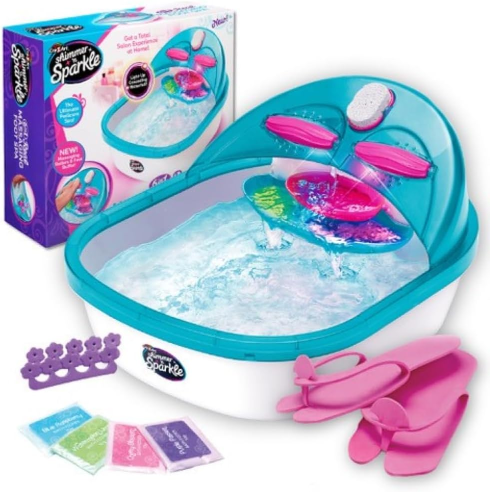 Cra-Z-Art Shimmer 'N Sparkle 6-In-1 Massaging Foot Spa175802 image number 4