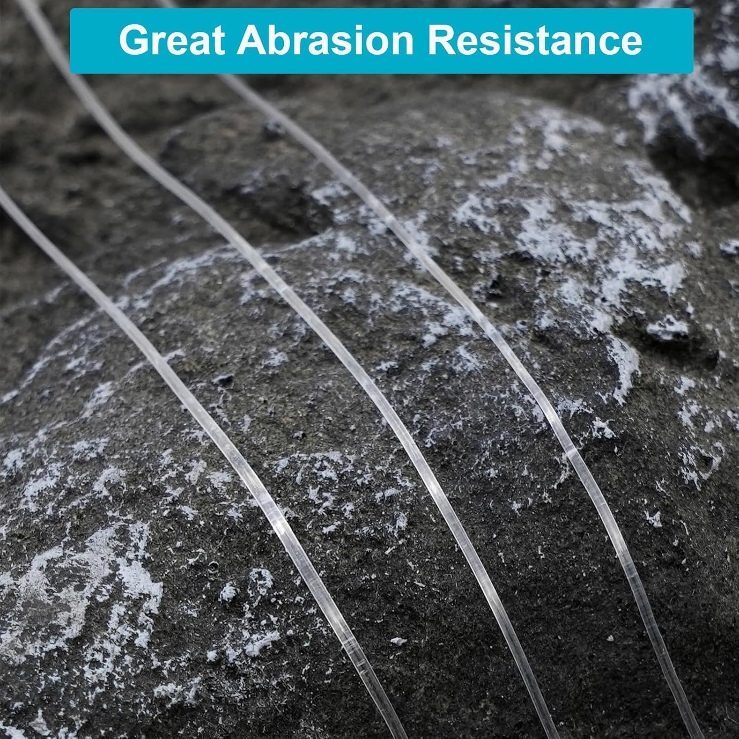 Monofilament Fishing Line, 0.52Mm Diameter, 200M Length Fish Wire String,14.8Kg Strength, Clear Nylon Leader Line for Fresh/Saltwater Hanging Decorations Beading and Crafts image number 4