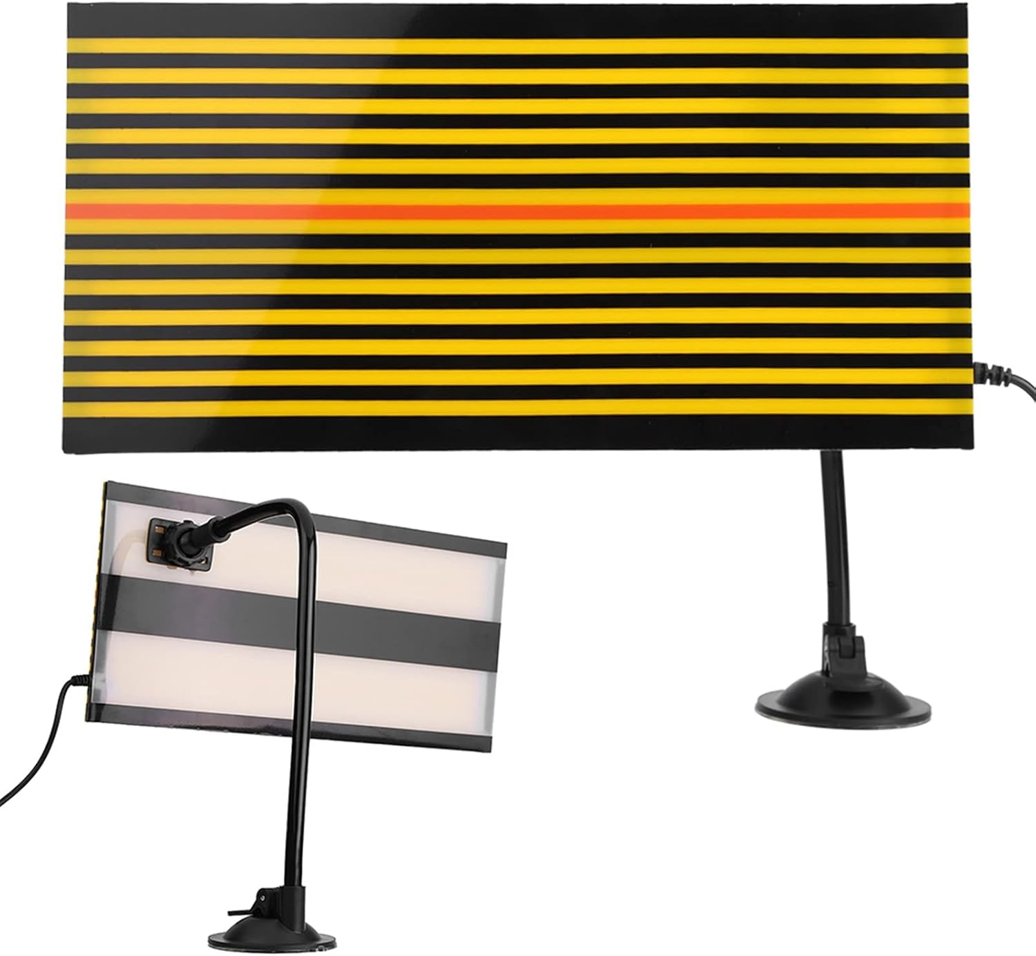 Paintless Dent Fix Tools, Dent Repair Removal Tool, Dent Checking Reflector Line Board with LED Light and USB, Paintless Dent Repair Removal Tool for Automotive Body Dent Removal image number 2