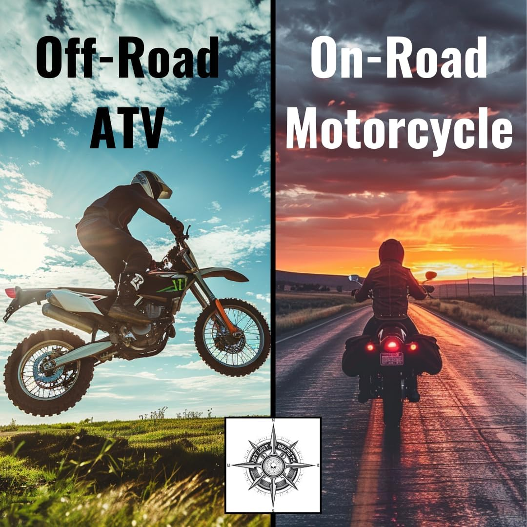 Motorcycle Riding Goggles: Heavy-Duty Riding Goggles No Foam Design W/Hard Case, Microfiber Cleaning Cloth & Pouch Included