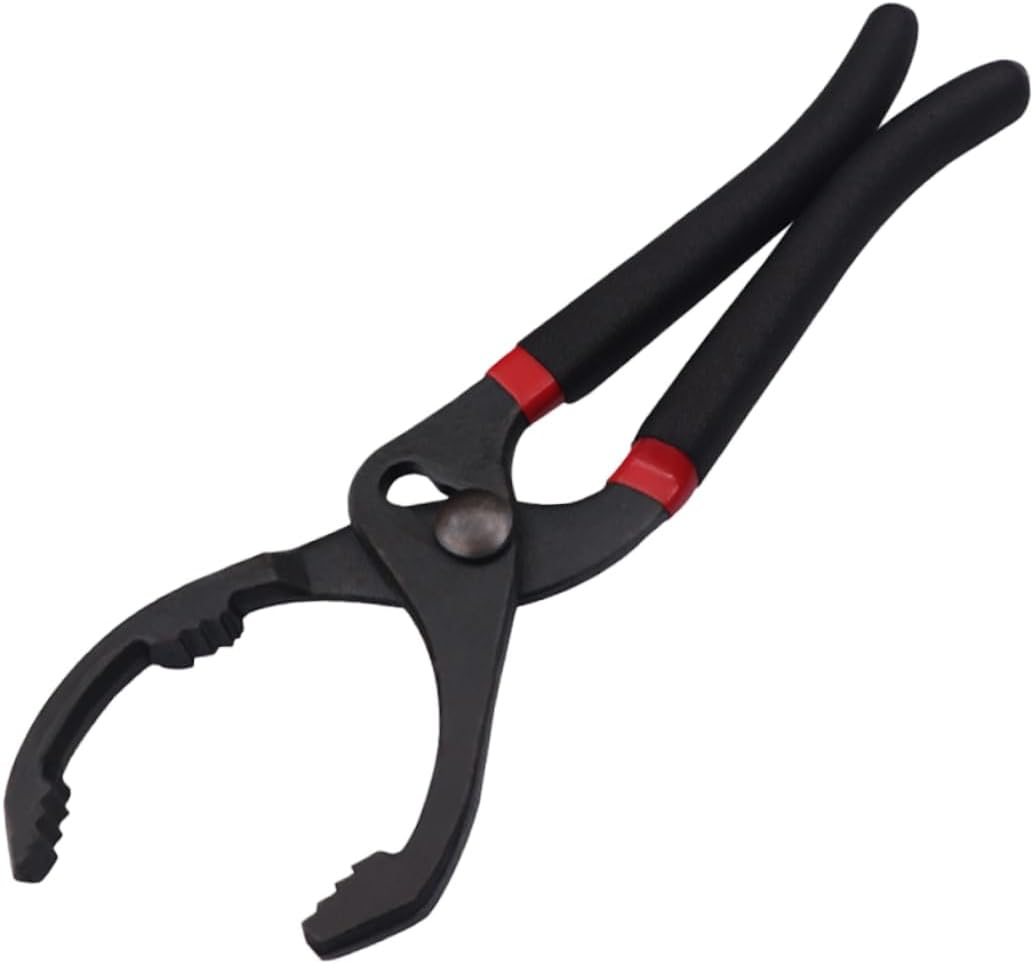 GARVALON Oil Filter Wrench Pliers for Automotive Ergonomic Handle Design for Cars and Trucks Essential Mechanic Tool image number 4
