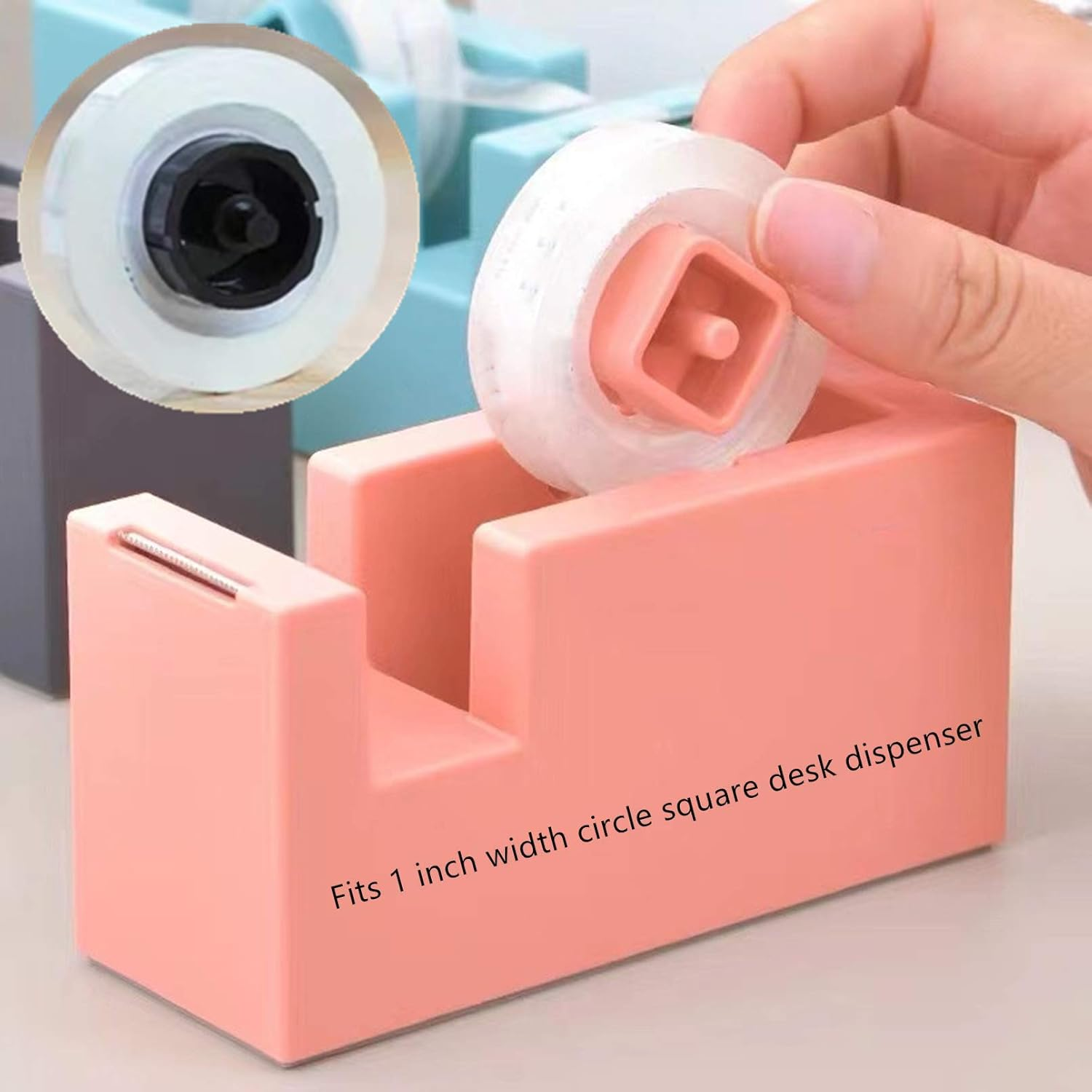 12 Rolls Clear Tape Refills Roll Transparent Tape Refill Rolls for Office, Home, School, 3/4-Inch X 1000 Inch image number 4