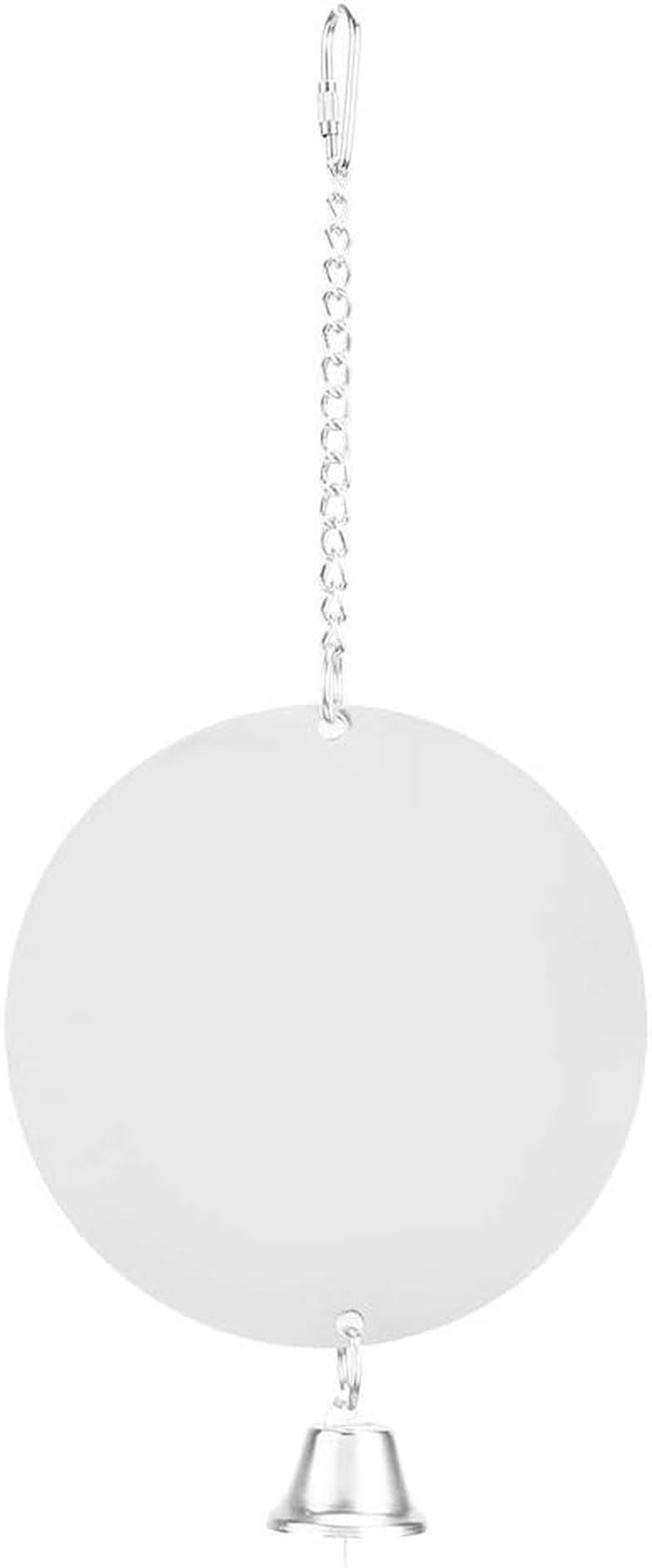 Bird Hanging Mirror Stainless Steel Bird Mirror, Mirror, Bird for Bird Mirror(Hanging Chain (186G)) image number 6