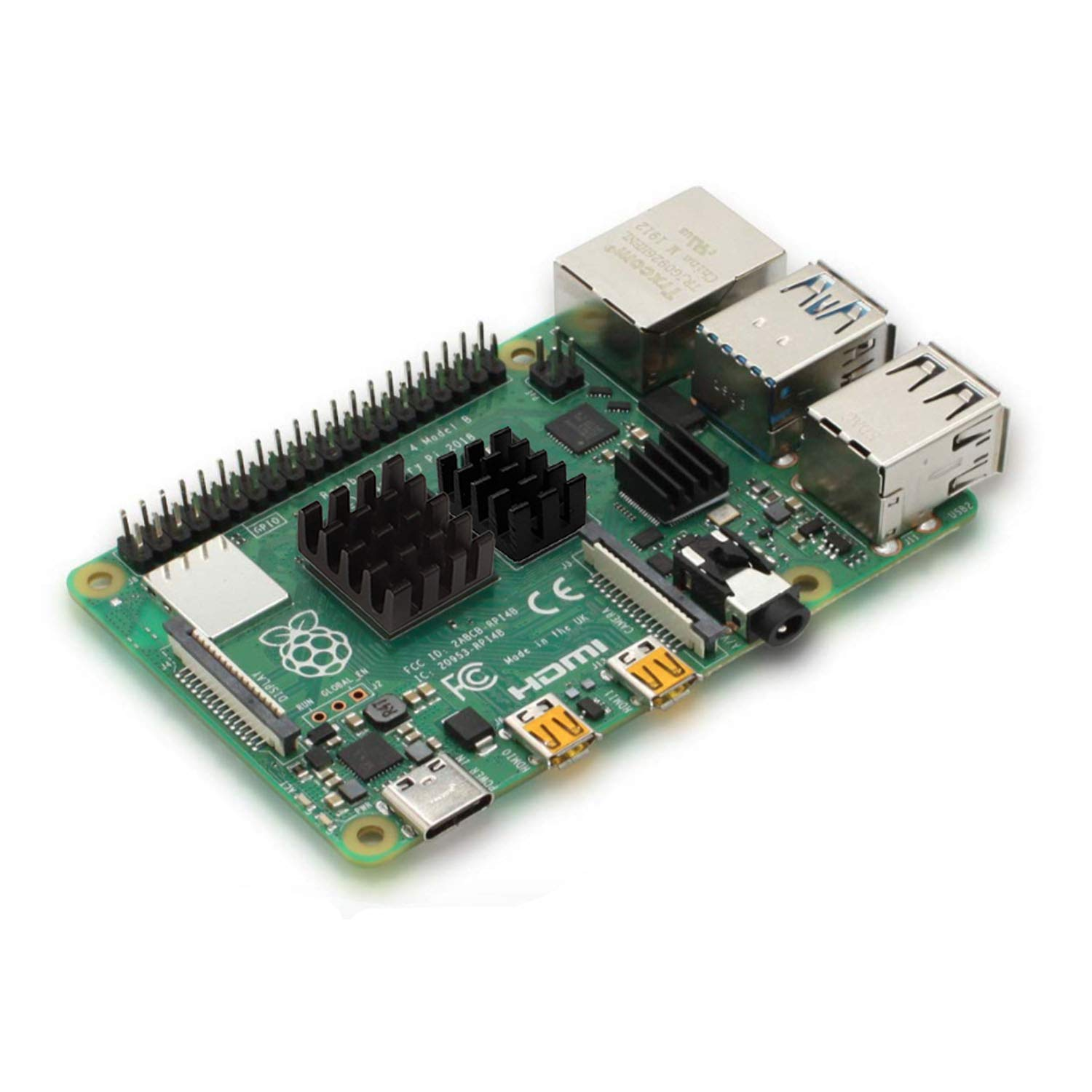 Easycargo Raspberry Pi 4 Heatsink Fan Kit, Cooler 30Mm Fan Heatsink for Raspberry Pi 5 4 3 Electronics Robotics Development Boards DIY 3007 30X30X7Mm 5V 3.3V Quite Mini Fan Small (Black 4 Pack) - Black 1 Pack image number 4